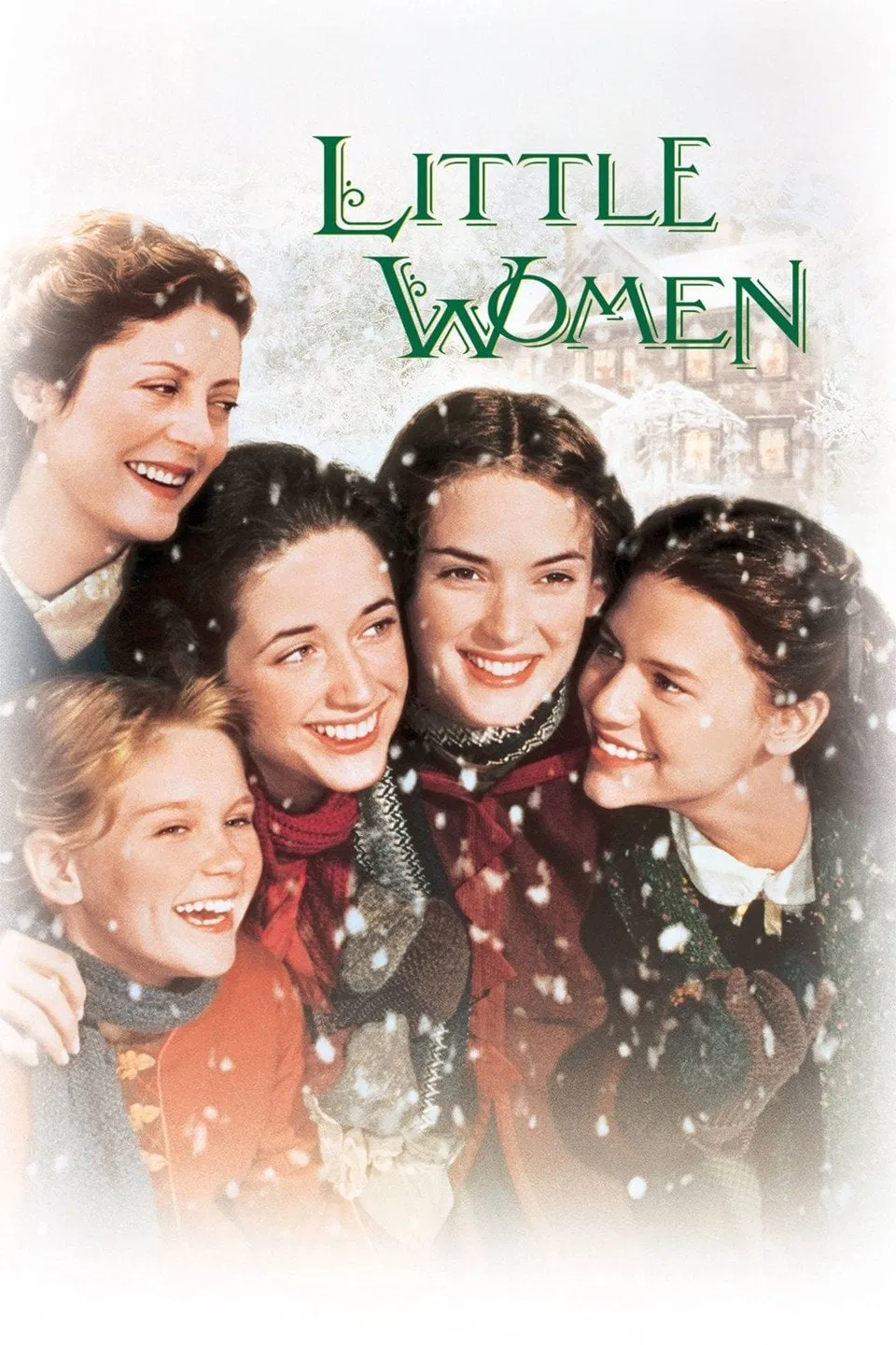 Poster chính thức của phim Phim Tâm Lý, Phim Tình Cảm "Những Người Phụ Nữ Bé Nhỏ" (Little Women - 1994), với sự tham gia của diễn viên Winona Ryder và Trini Alvarado.