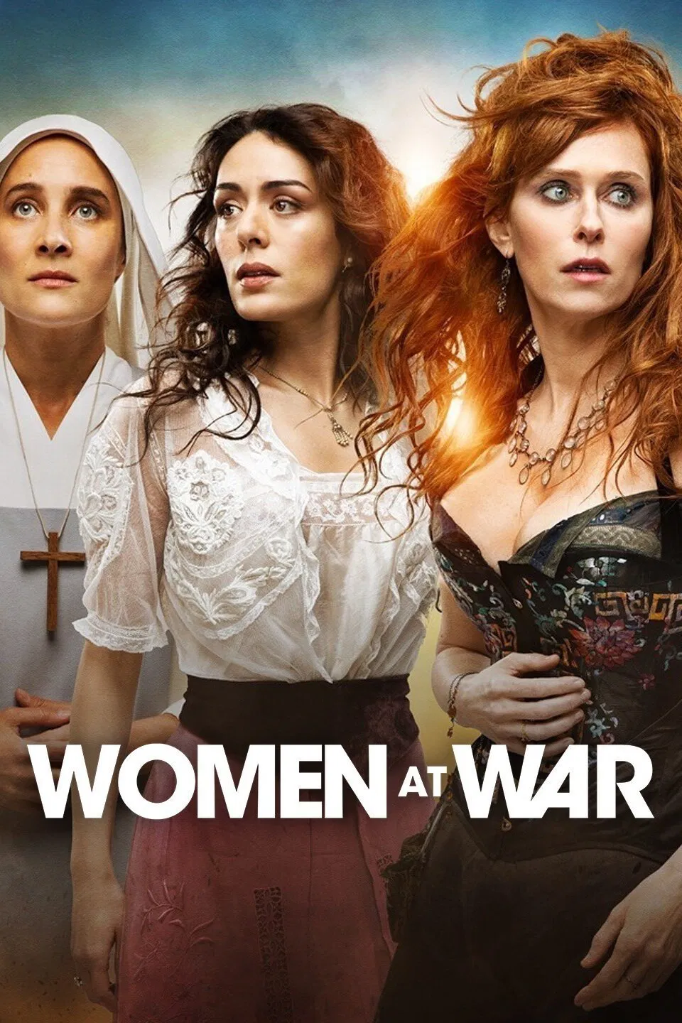 Poster chính thức của phim Phim Tâm Lý, Phim Chiến Tranh & Chính Trị "Những Phụ Nữ Thời Chiến" (Women at War - 2022), với sự tham gia của diễn viên Audrey Fleurot và Julie de Bona.