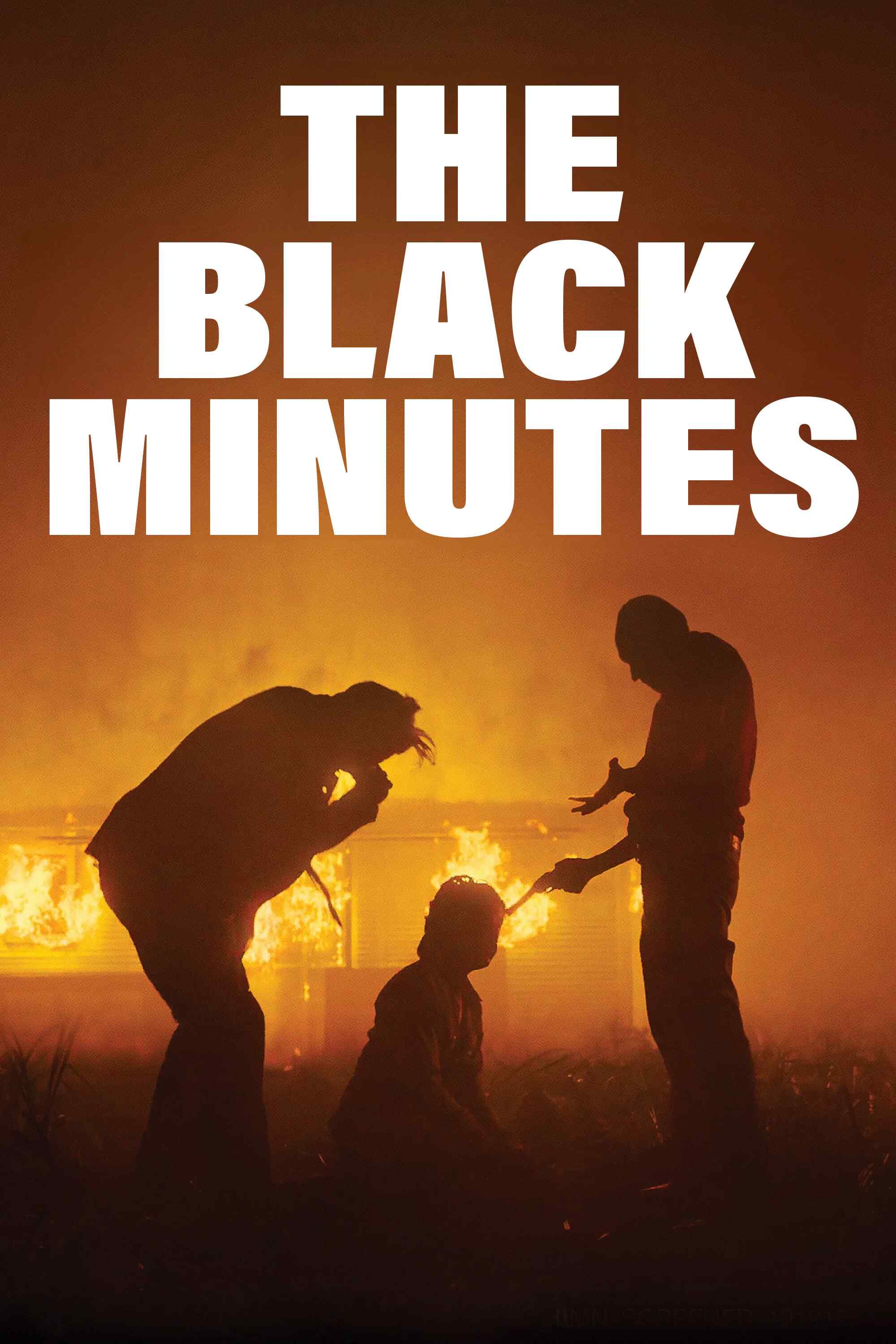 Poster chính thức của phim Phim Hình Sự, Phim Giật Gân "Những Phút Đen Tối" (The Black Minutes - 2021), với sự tham gia của diễn viên Leonardo Ortizgris và Kristyan Ferrer.