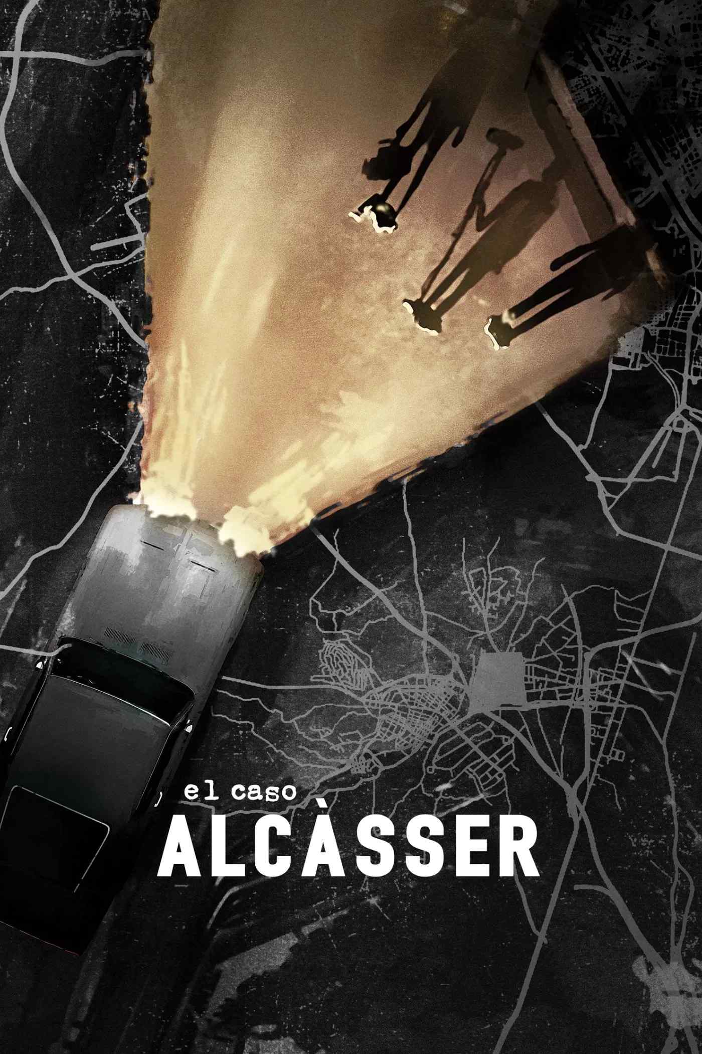 Poster chính thức của phim Phim Tài Liệu, Phim Hình Sự "Những vụ án mạng ở Alcàsser" (The Alcàsser Murders - 2019), với sự tham gia của diễn viên Ramón Campos và Pepe Navarro.
