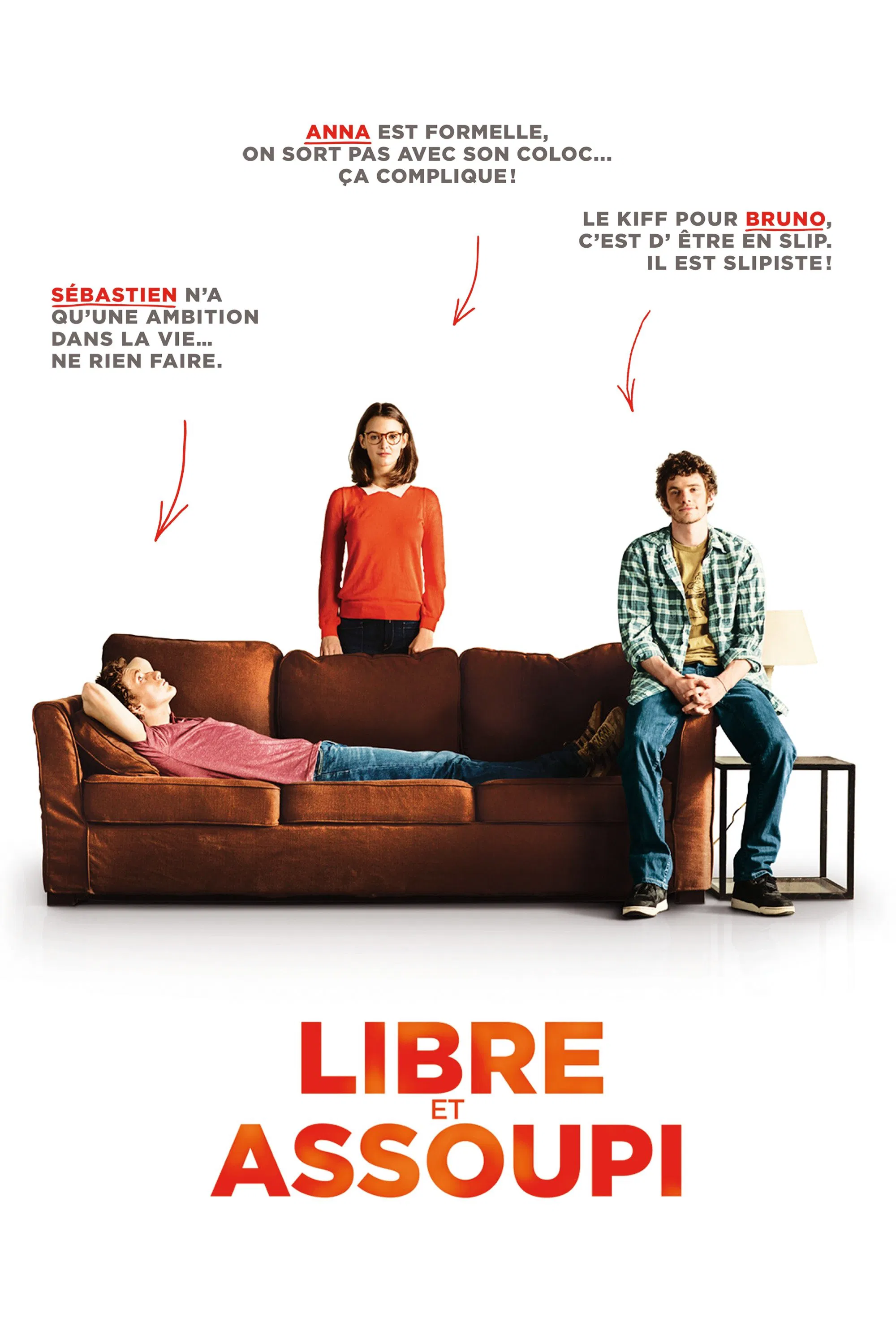 Poster chính thức của phim Phim Hài "Nice and Easy" (Nice and Easy - 2014), với sự tham gia của diễn viên Baptiste Lecaplain và Charlotte Le Bon.