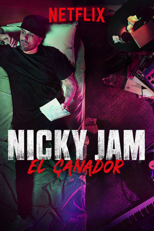 Poster chính thức của phim Phim Tâm Lý "Nicky Jam: Người chiến thắng" (Nicky Jam: El Ganador - 2018), với sự tham gia của diễn viên Nicky Jam và Diego Cadavid.