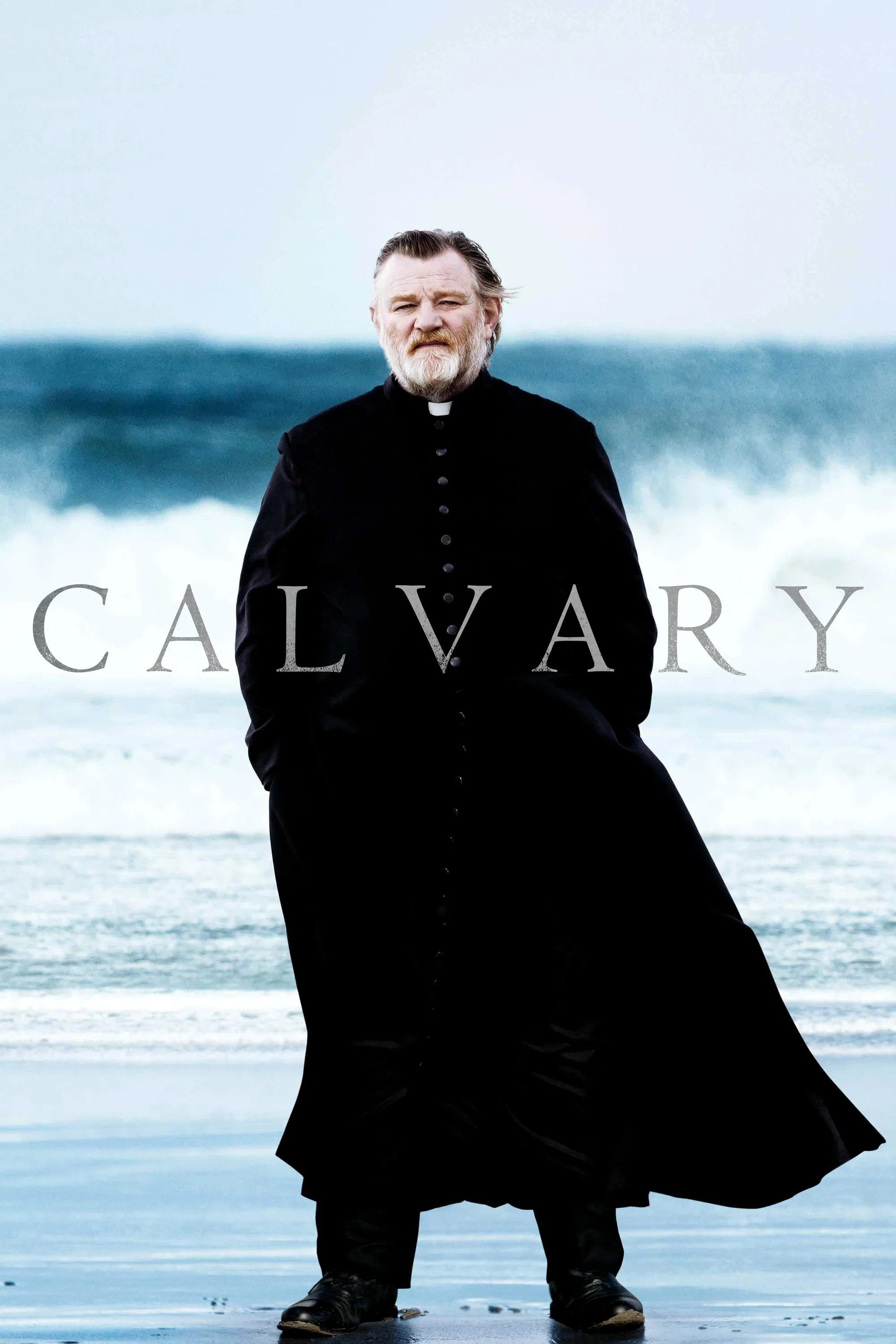 Poster chính thức của phim Phim Tâm Lý "Niềm Đau" (Calvary - 2014), với sự tham gia của diễn viên Brendan Gleeson và Chris O'Dowd.
