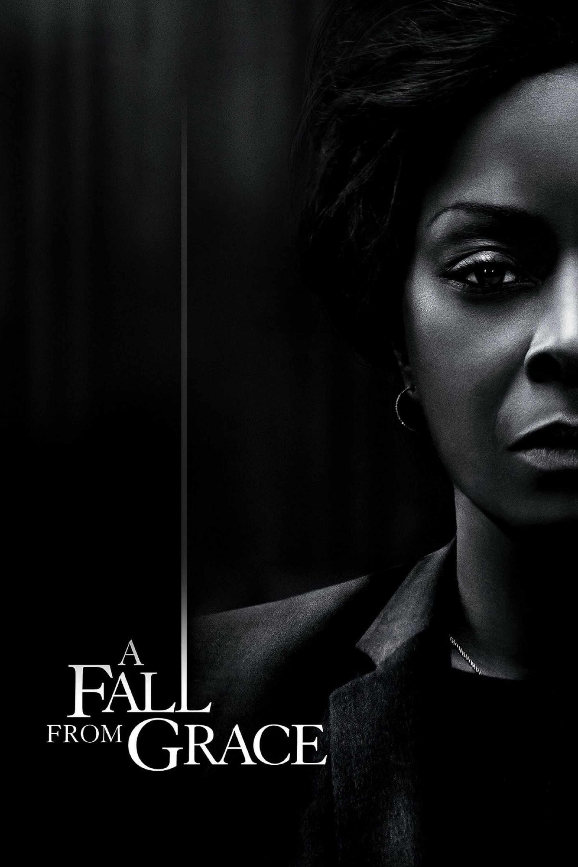 Poster chính thức của phim Phim Tâm Lý, Phim Giật Gân "Niềm Tin Tan Vỡ" (A Fall from Grace - 2020), với sự tham gia của diễn viên Crystal R. Fox và Phylicia Rashād.