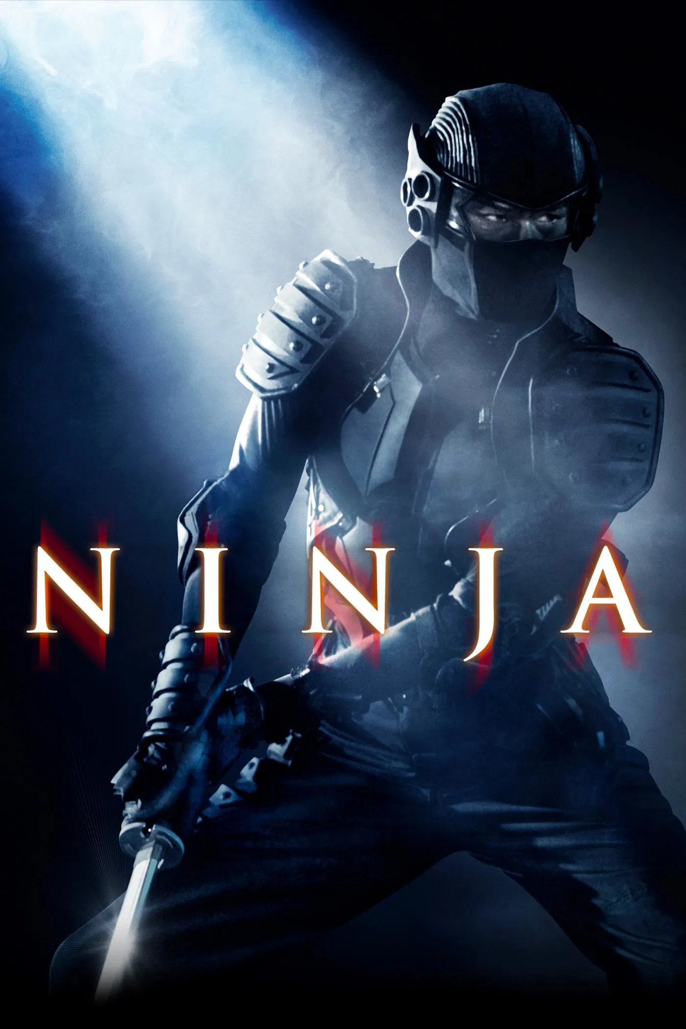 Poster chính thức của phim Phim Hành Động, Phim Hình Sự "Ninja" (Ninja - 2009), với sự tham gia của diễn viên Scott Adkins và Todd Jensen.