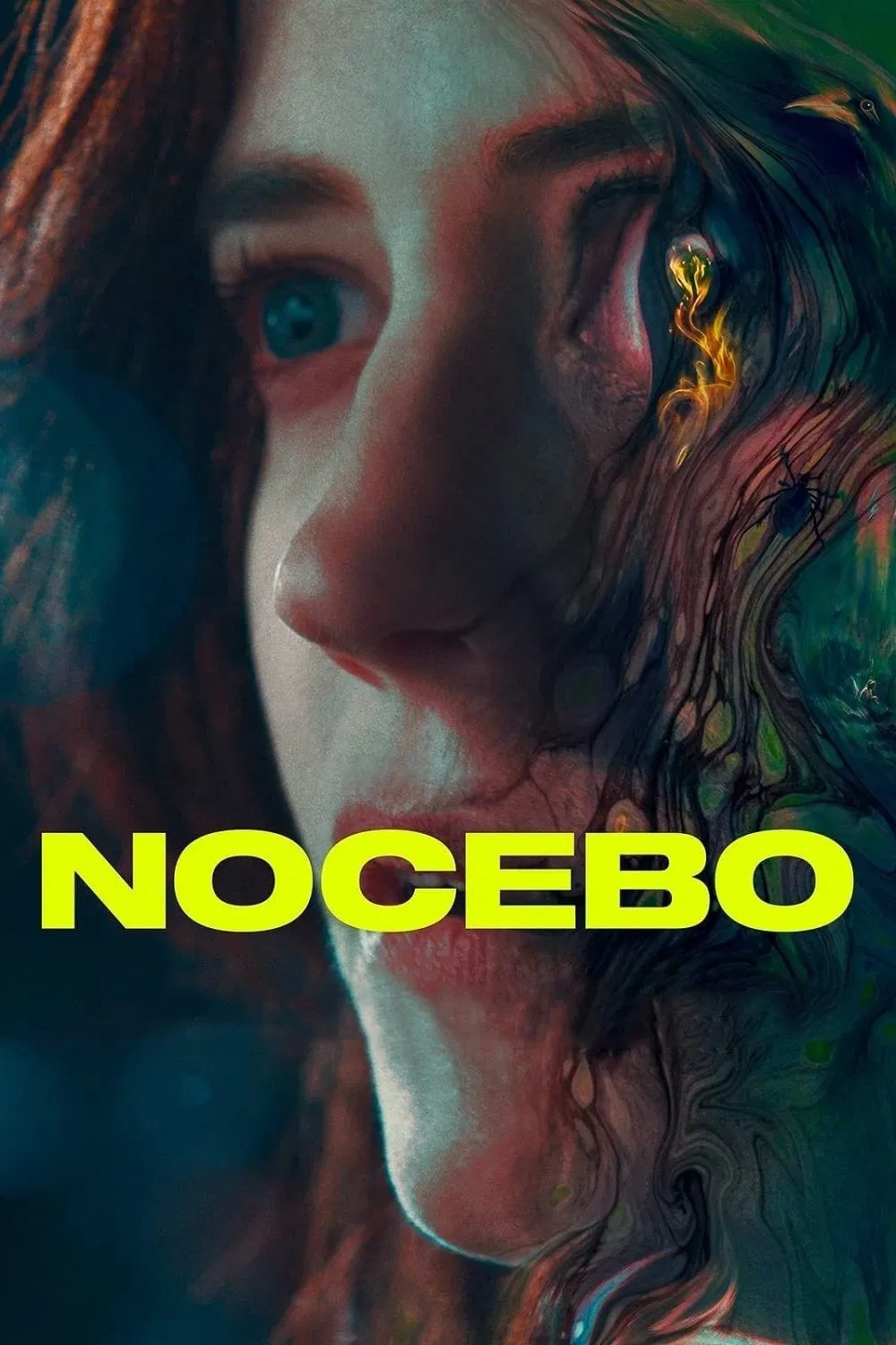 Poster chính thức của phim Phim Bí Ẩn, Phim Giật Gân "Nocebo" (Nocebo - 2022), với sự tham gia của diễn viên Eva Green và Mark Strong.