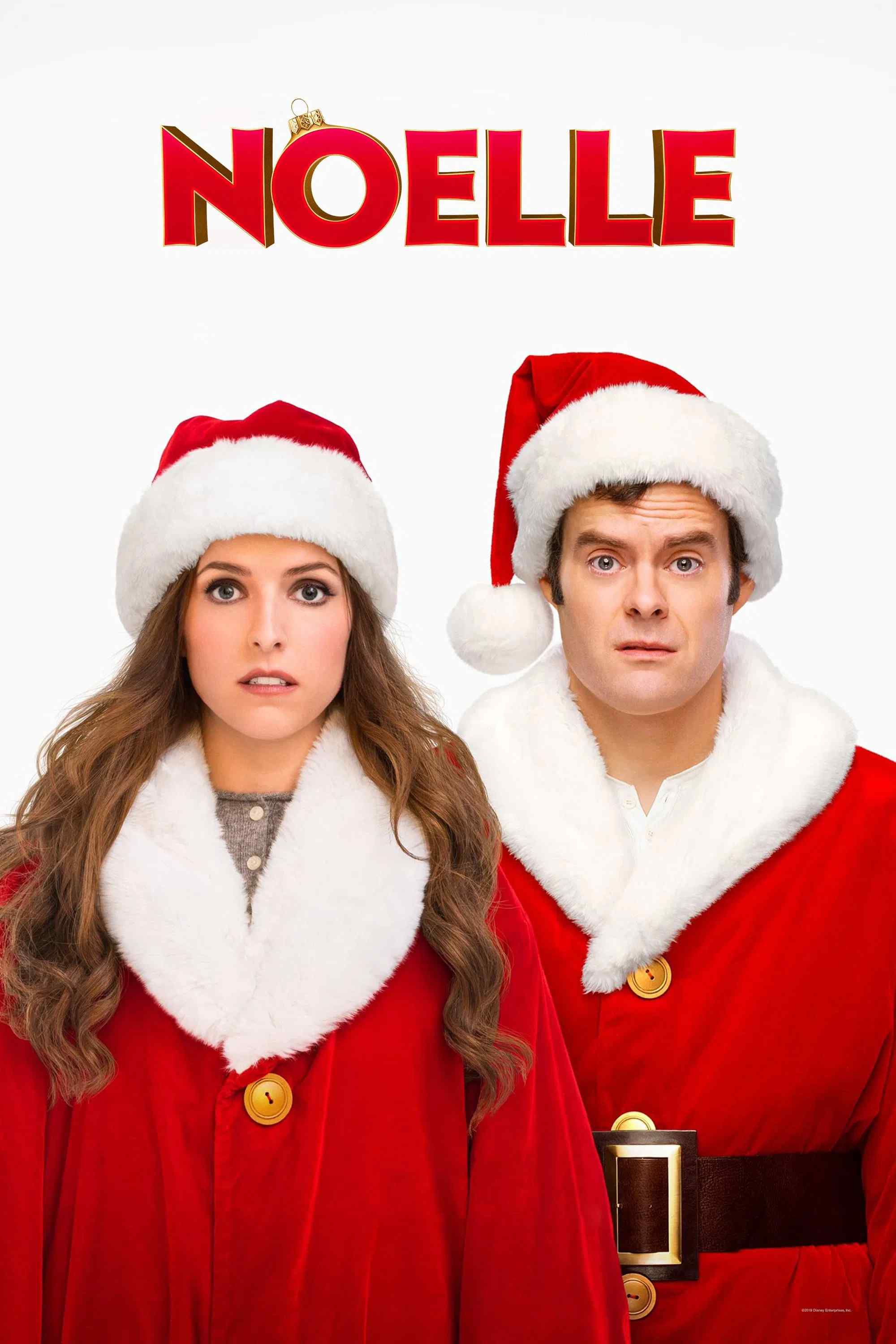 Poster chính thức của phim Phim Gia Đình, Phim Hài "Noelle" (Noelle - 2019), với sự tham gia của diễn viên Anna Kendrick và Bill Hader.