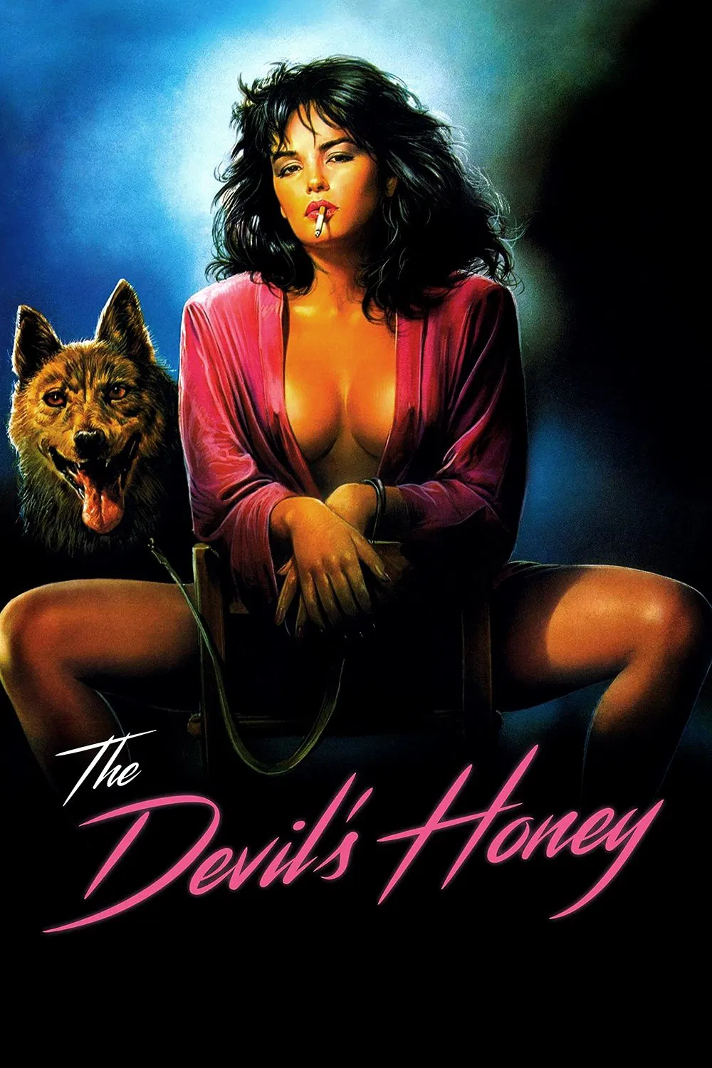 Poster chính thức của phim Phim Giật Gân, Phim Tâm Lý "Nỗi Ám Ảnh Nguy Hiểm" (The Devil's Honey - 1986), với sự tham gia của diễn viên Brett Halsey và Corinne Cléry.