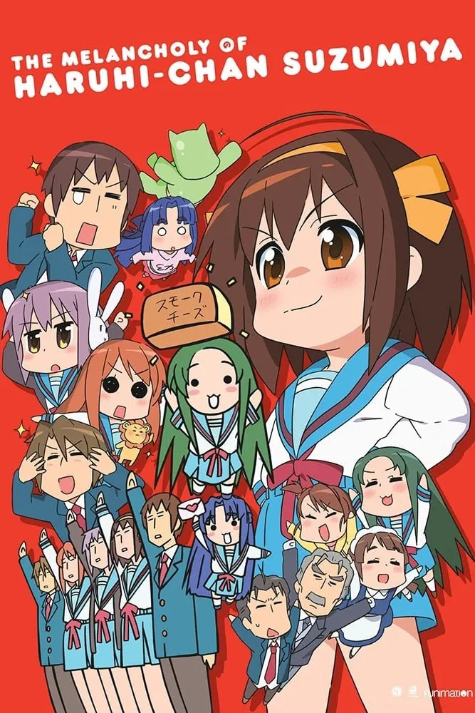 Poster chính thức của phim Phim Hoạt Hình, Phim Hài "Nỗi buồn của Suzumiya Haruhi (2009)" (The Melancholy of Haruhi-chan Suzumiya - 2009), với sự tham gia của diễn viên Daisuke Ono và Yuki Matsuoka.