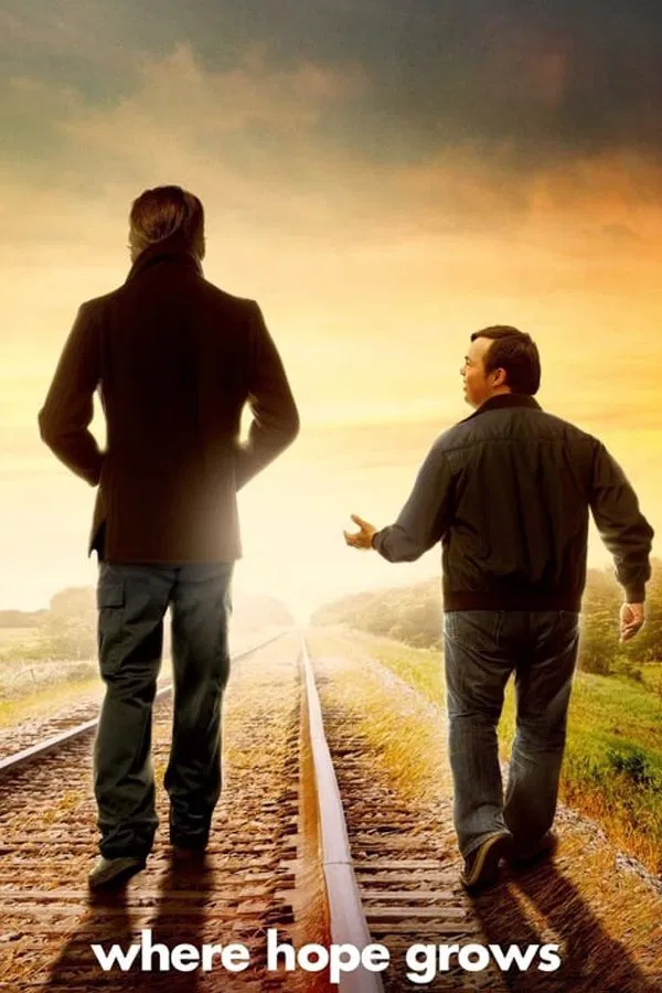 Poster chính thức của phim Phim Tâm Lý "Nơi Đong Đầy Hy Vọng" (Where Hope Grows - 2014), với sự tham gia của diễn viên Danica McKellar và William Zabka.