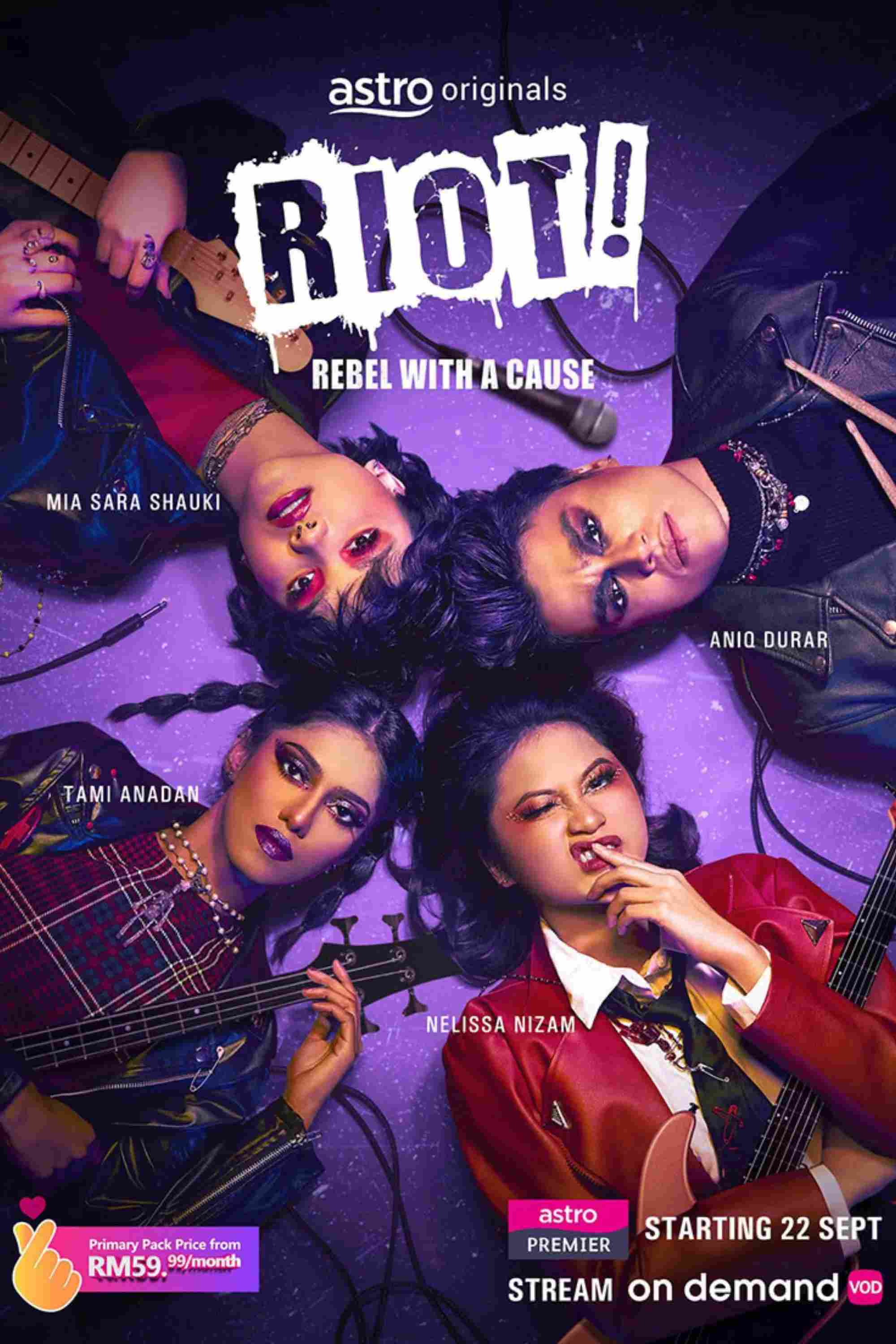 Poster phim Nổi Loạn Mang Nguyên Cớ