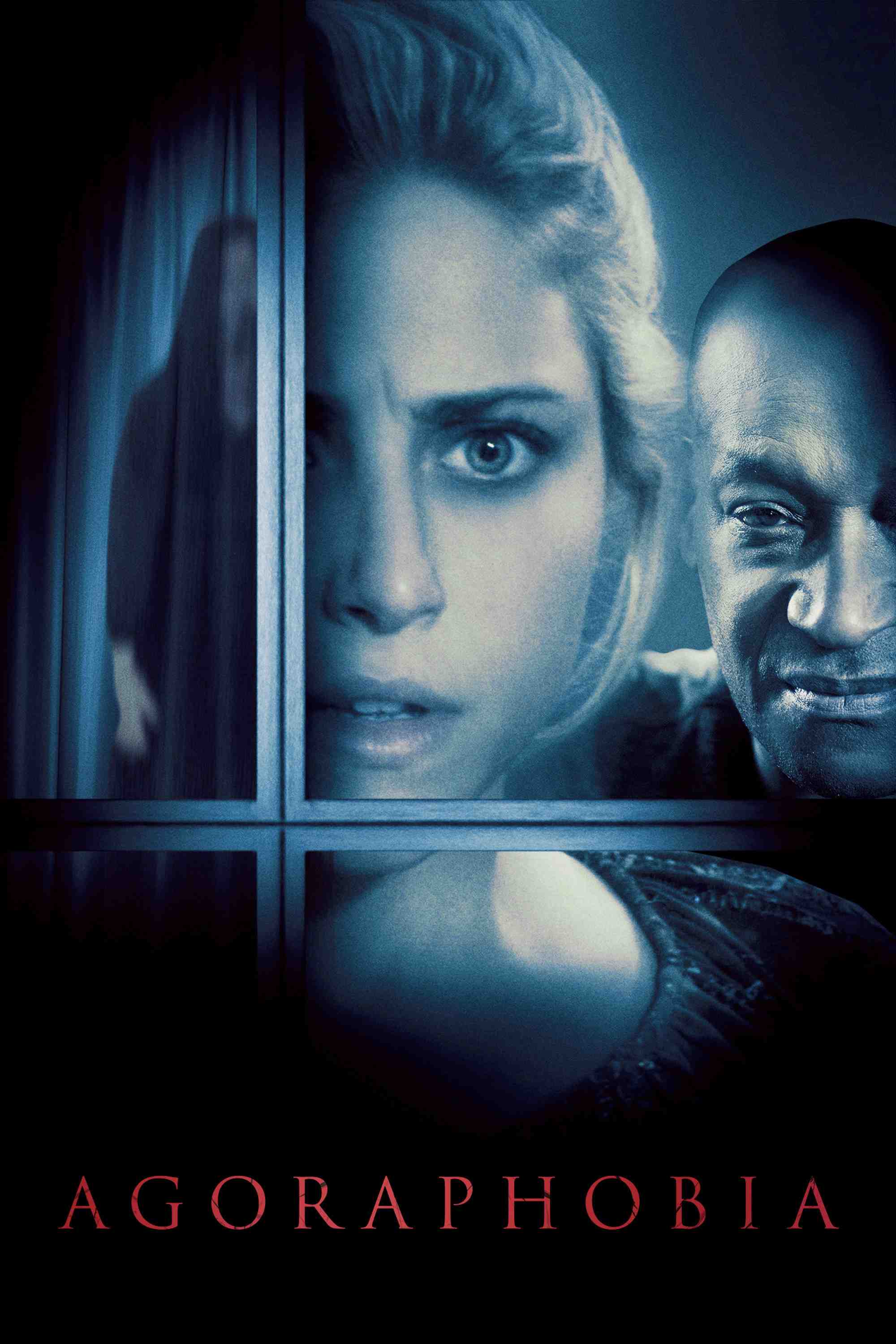 Poster chính thức của phim Phim Kinh Dị, Phim Giật Gân "Nỗi Sợ Khoảng Trống" (Agoraphobia - 2015), với sự tham gia của diễn viên Cassie Scerbo và Tony Todd.