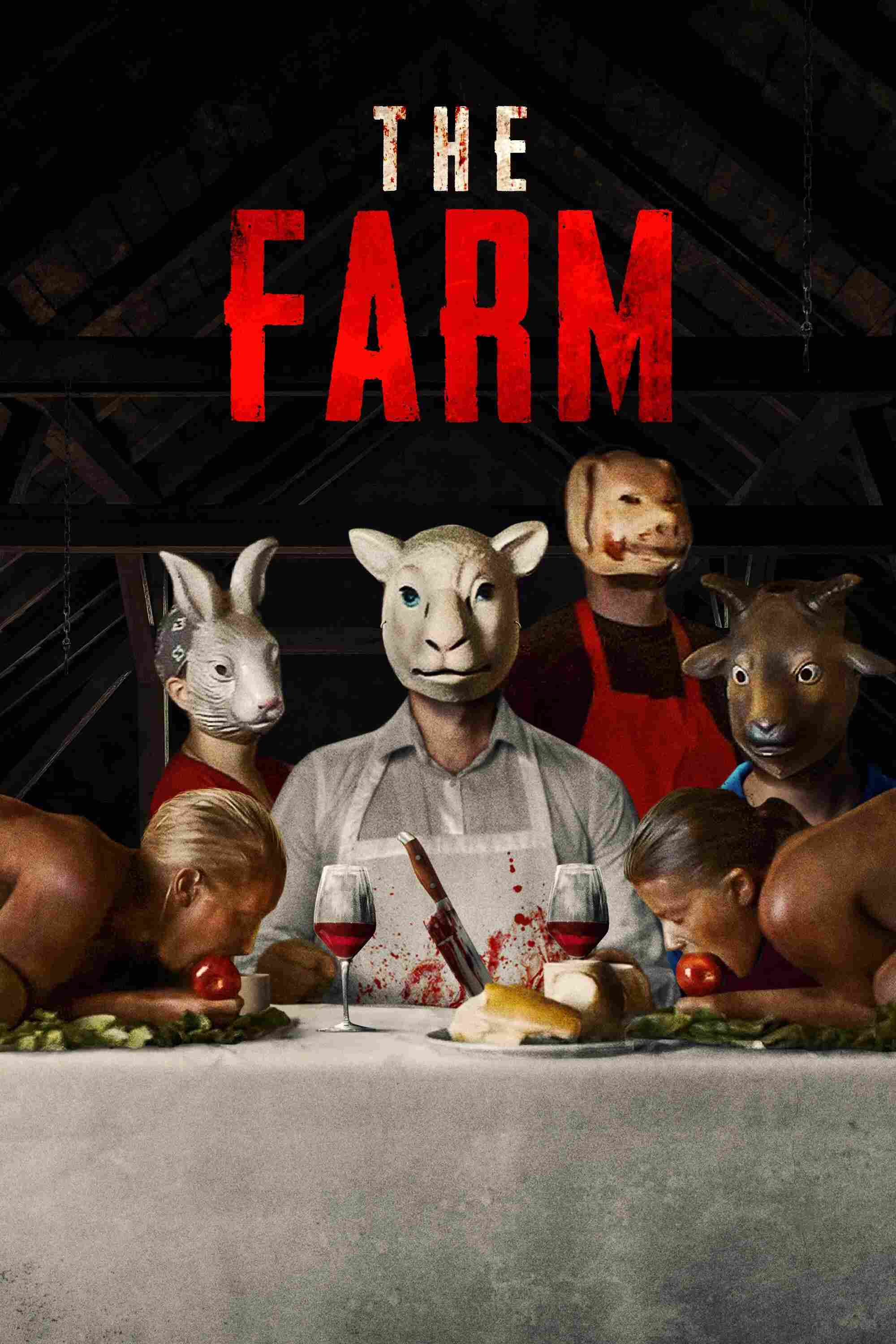 Poster chính thức của phim Phim Kinh Dị "Nông Trại Chết Người" (The Farm - 2019), với sự tham gia của diễn viên Nora Yessayan và Alec Gaylord.