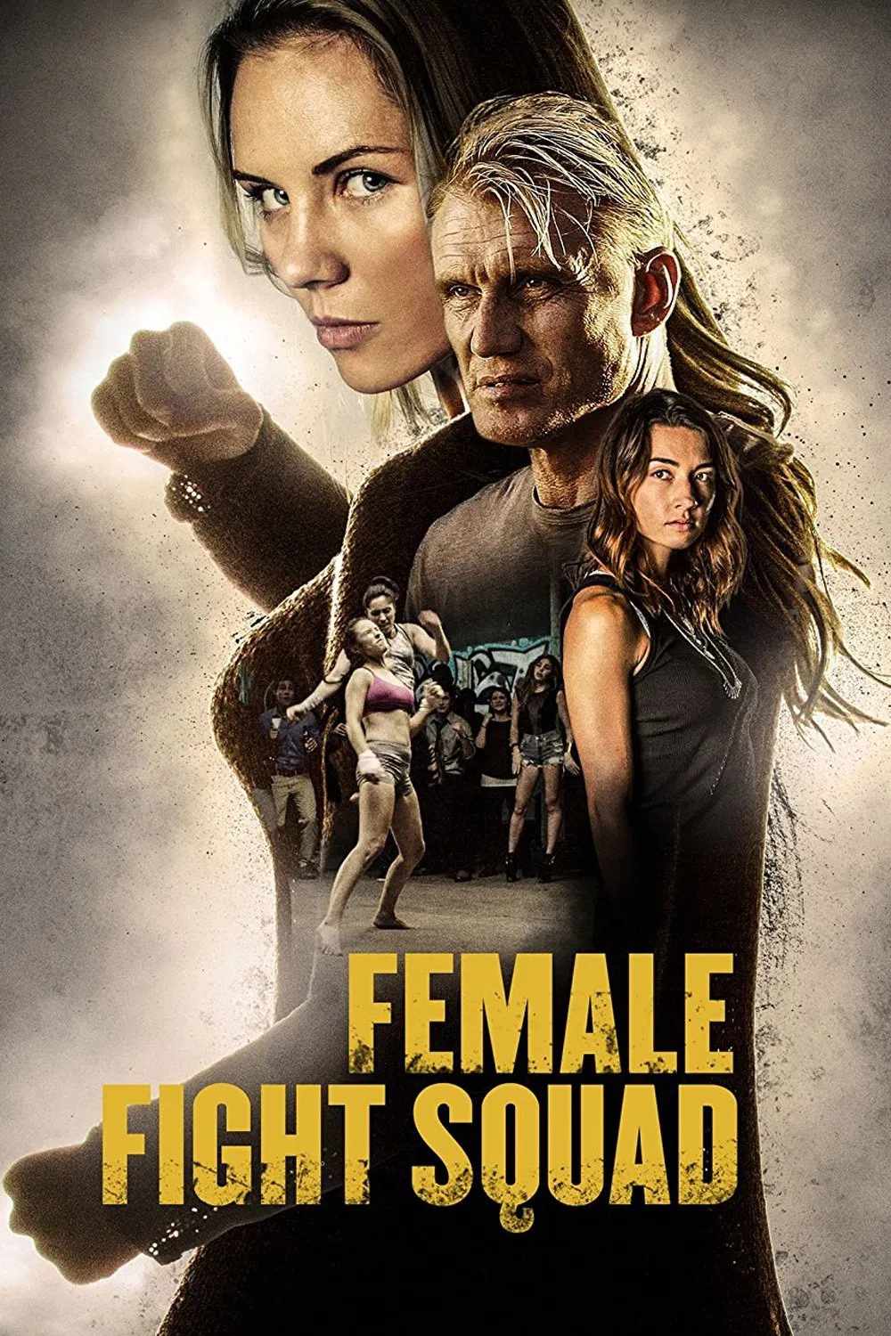 Poster chính thức của phim Phim Hành Động "Nữ Chiến Binh" (Female Fight Squad - 2017), với sự tham gia của diễn viên Amy Johnston và Cortney Palm.