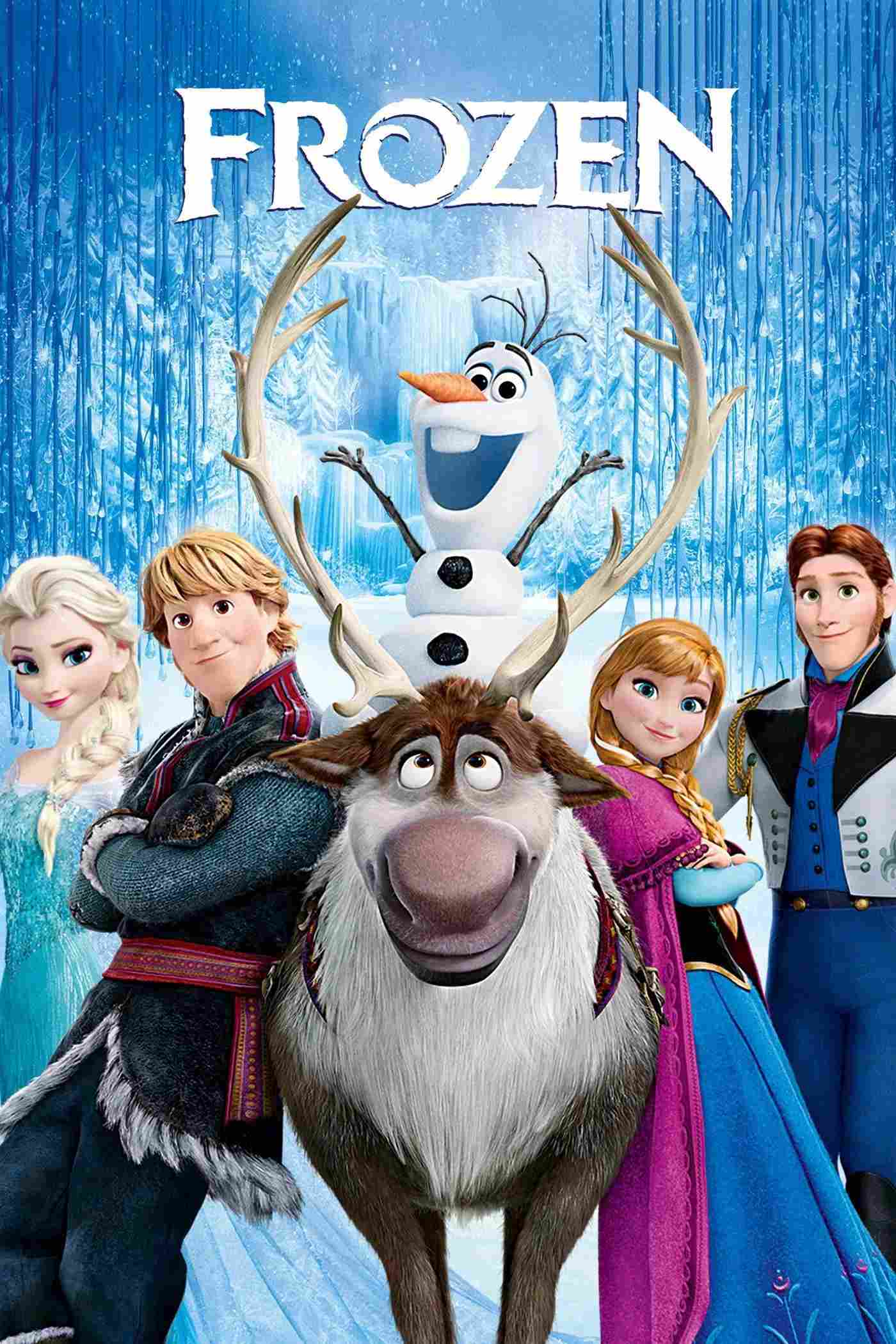Poster chính thức của phim Phim Hoạt Hình, Phim Gia Đình "Nữ Hoàng Băng Giá" (Frozen - 2013), với sự tham gia của diễn viên Idina Menzel và Kristen Bell.