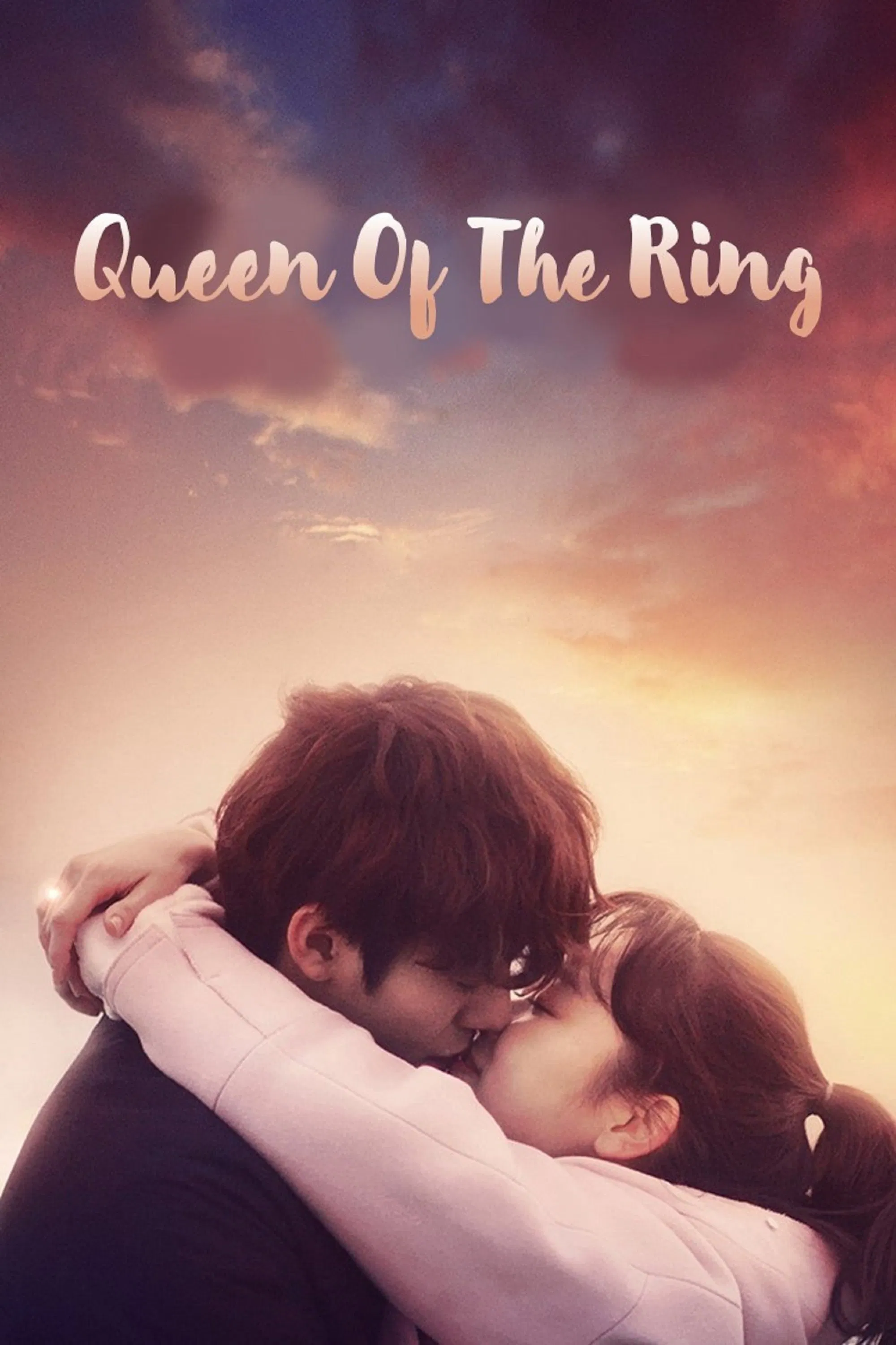 Poster chính thức của phim Phim Tâm Lý, Phim Hài "Nữ Hoàng Của Chiếc Nhẫn" (Queen of the Ring - 2017), với sự tham gia của diễn viên Kim Seul-gi và Ahn Hyo Seop.