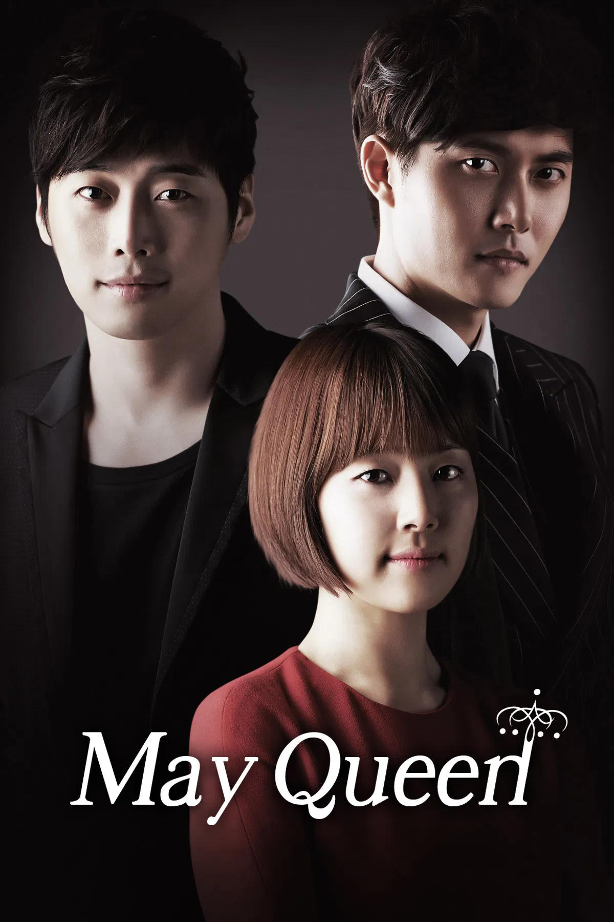 Poster chính thức của phim Phim Tâm Lý "Nữ Hoàng Tháng Năm" (May Queen - 2012), với sự tham gia của diễn viên Han Ji-hye và Kim Jae-won.