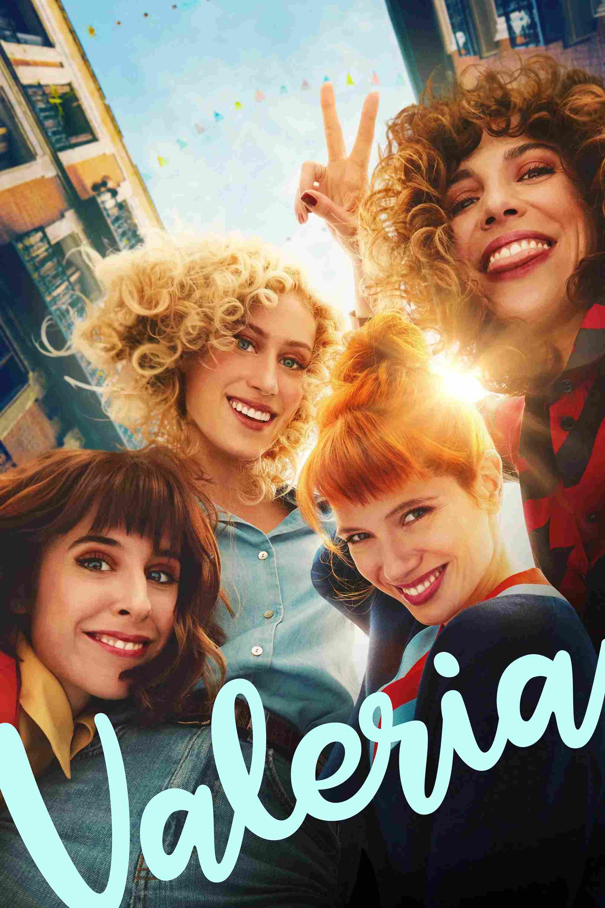 Poster chính thức của phim Phim Hài, Phim Tâm Lý "Nữ Nhà Văn Táo Bạo (Phần 2)" (Valeria - 2020), với sự tham gia của diễn viên Diana Gómez và Silma López.