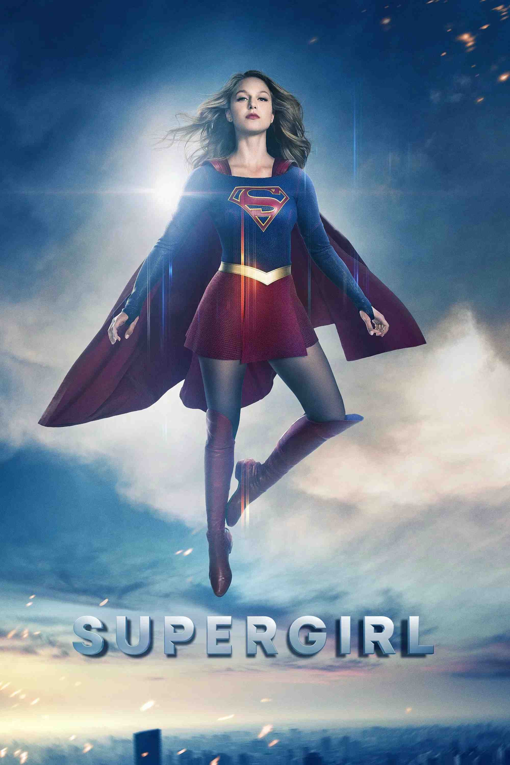 Poster chính thức của phim Phim Tâm Lý, Phim Viễn Tưởng & Giả Tưởng "Nữ Siêu Nhân (Phần 6)" (Supergirl - 2015), với sự tham gia của diễn viên Melissa Benoist và Chyler Leigh.