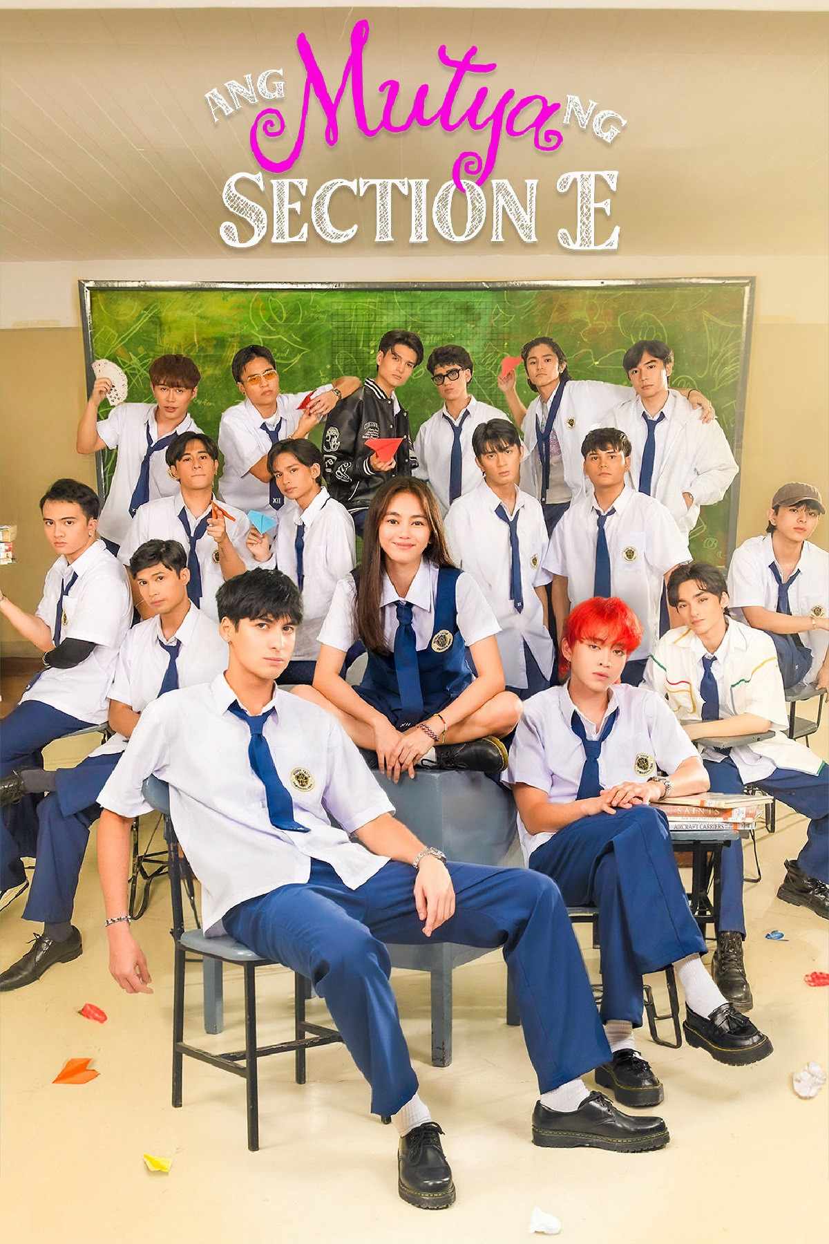 Poster chính thức của phim Phim Hài, Phim Tâm Lý "Nữ Thần Lớp E (Phần 2)" (The Jewel of Section E - 2025), với sự tham gia của diễn viên Andres Muhlach và Ashtine Olviga.