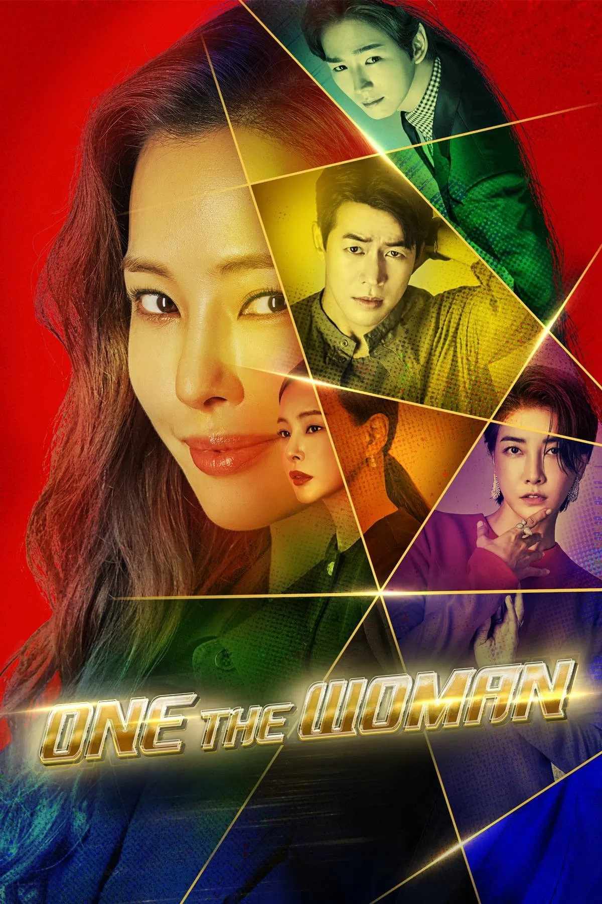 Poster chính thức của phim Phim Hài, Phim Tâm Lý "Nữ Thanh Tra Tài Ba" (One the Woman - 2021), với sự tham gia của diễn viên Lee Hanee và Lee Sang-yun.