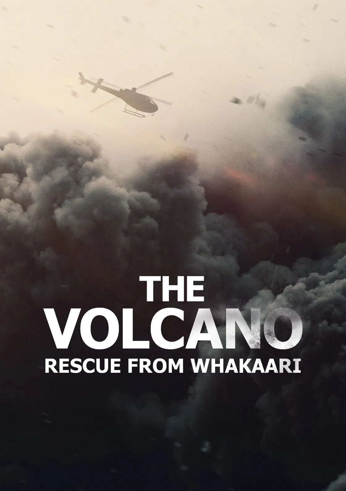 Poster chính thức của phim Phim Tài Liệu, Phim Tâm Lý "Núi lửa: Giải cứu tại Whakaari" (The Volcano: Rescue from Whakaari - 2022).