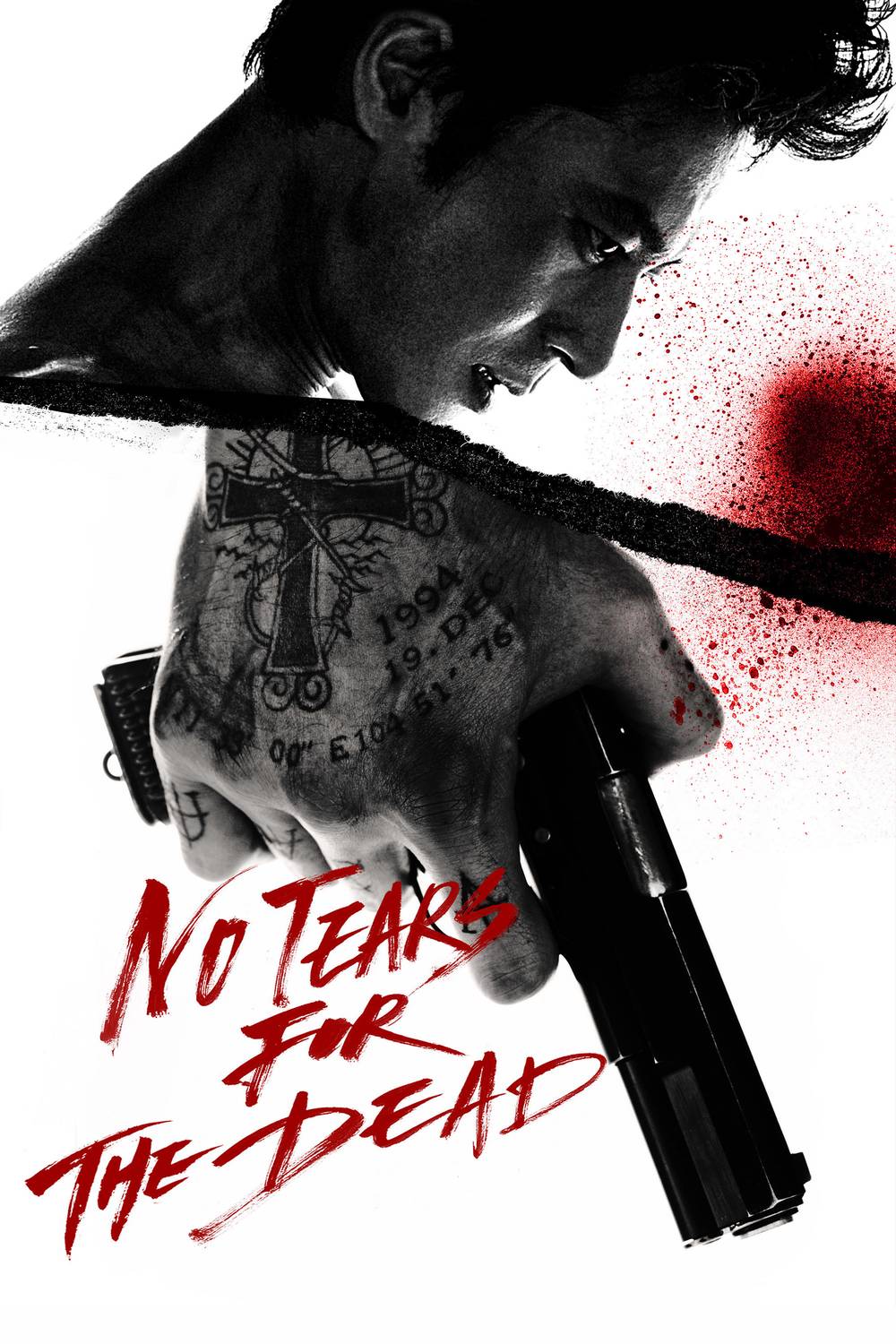 Poster chính thức của phim Phim Hành Động, Phim Giật Gân "Nước Mắt Sát Thủ" (No Tears for the Dead - 2014), với sự tham gia của diễn viên Jang Dong-gun và Kim Min-hee.