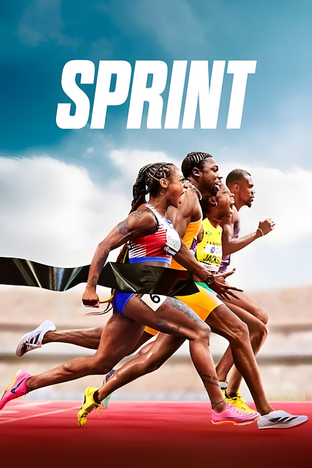 Poster chính thức của phim Phim Tài Liệu "Nước Rút (Phần 2)" (SPRINT - 2024).