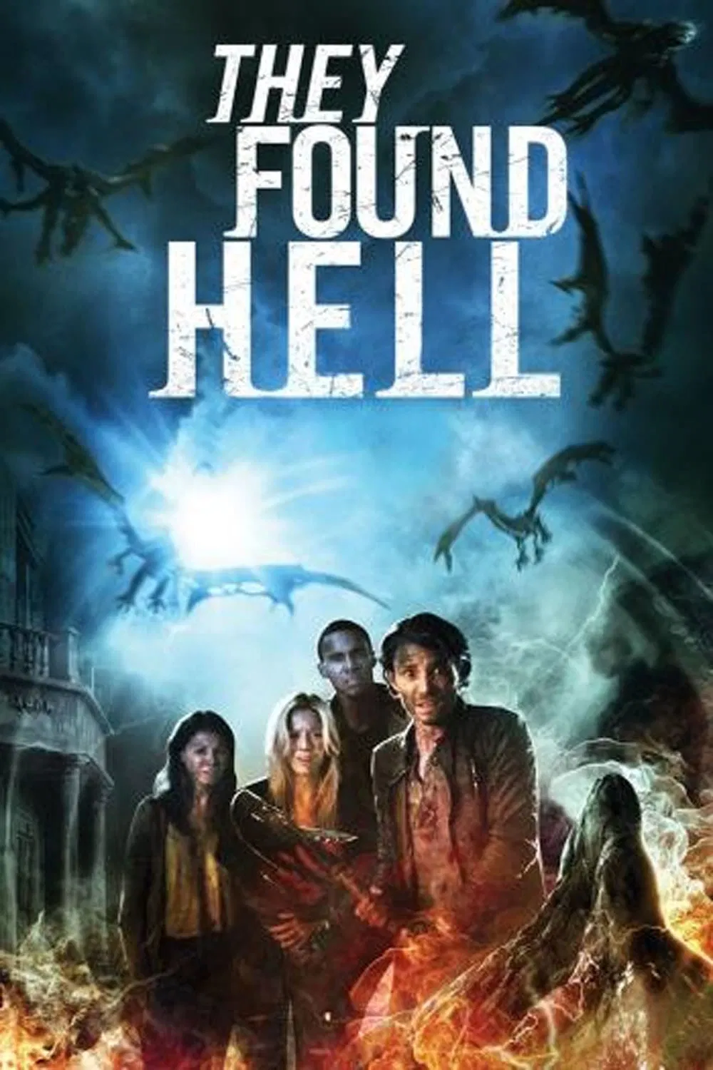Poster chính thức của phim Phim Kinh Dị, Phim Viễn Tưởng "Nuốt Chửng Linh Hồn" (They Found Hell - 2015), với sự tham gia của diễn viên Chris Schellenger và Austin Scott.