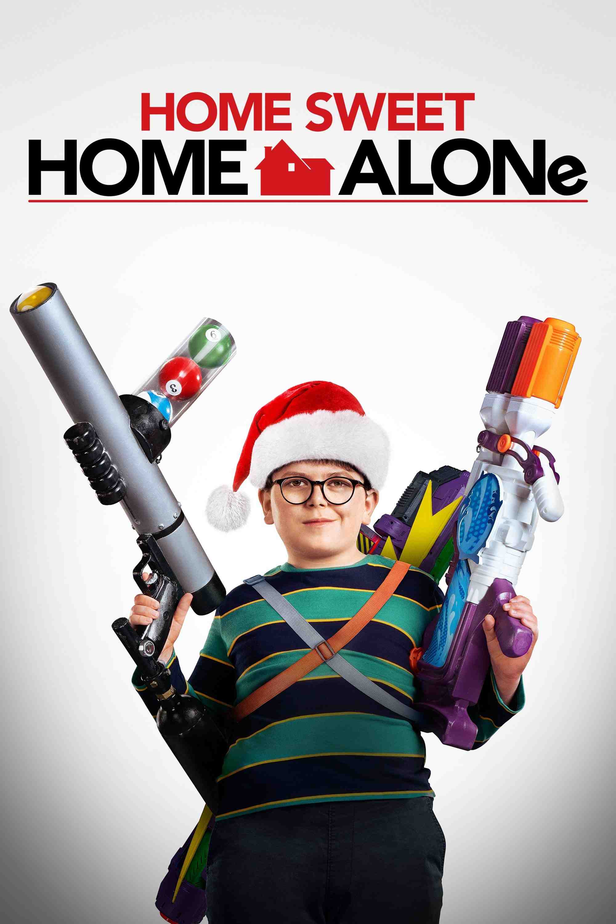 Poster chính thức của phim Phim Gia Đình, Phim Hài "Ở Nhà Một Mình 6" (Home Sweet Home Alone - 2021), với sự tham gia của diễn viên Archie Yates và Ellie Kemper.