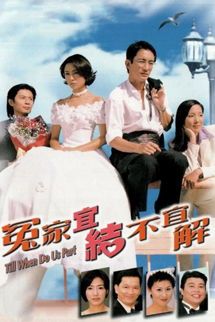Poster chính thức của phim Phim Tâm Lý "Oan Gia Nan Giải" (Till When Do Us Part - 1998), với sự tham gia của diễn viên Ngô Khải Hoa và Kenix Kwok Ho-Ying.