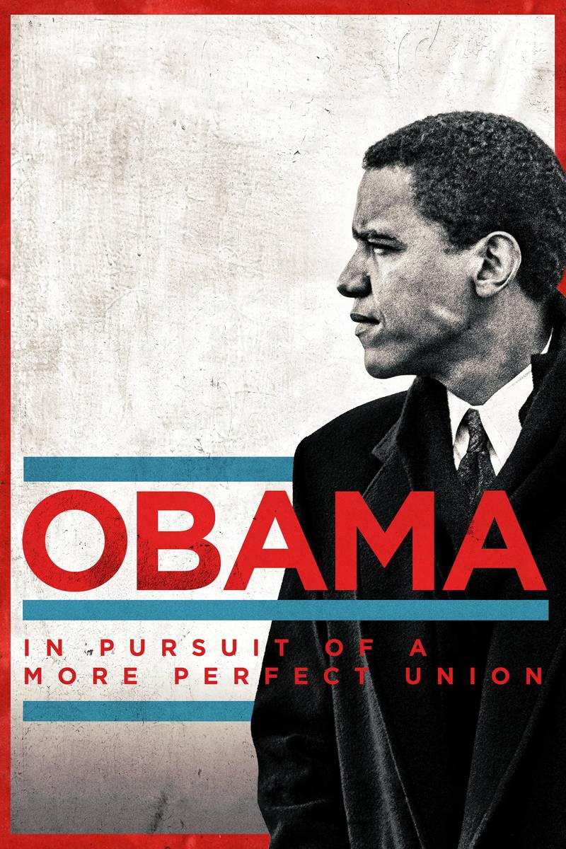 Poster chính thức của phim Phim Tài Liệu "Obama: Hướng Tới Một Nước Mỹ Hoàn Hảo" (Obama: In Pursuit of a More Perfect Union - 2021), với sự tham gia của diễn viên Barack Obama và David Remnick.