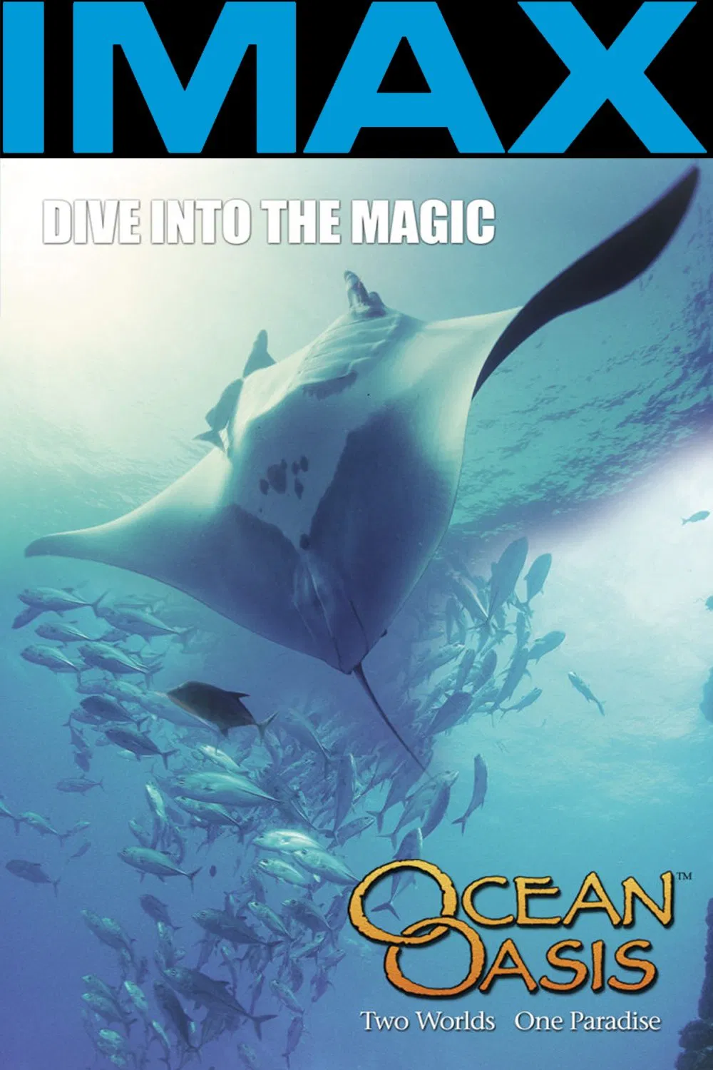 Poster chính thức của phim Phim Tài Liệu "Ốc Đảo Của Đại Dương" (Ocean Oasis - 2000).