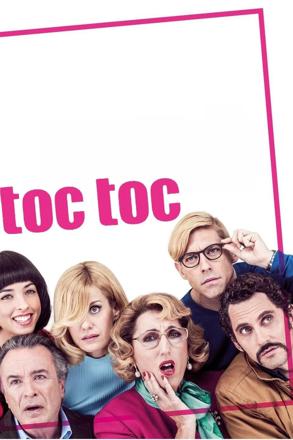 Poster chính thức của phim Phim Hài "OCD đại náo" (Toc Toc - 2017), với sự tham gia của diễn viên Alexandra Jiménez và Paco León.