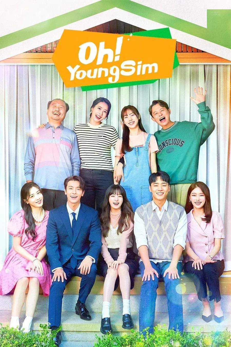 Poster chính thức của phim Phim Tâm Lý, Phim Hài "Oh! Youngsim" (Oh! Youngsim - 2023), với sự tham gia của diễn viên Song Ha-yoon và Donghae.