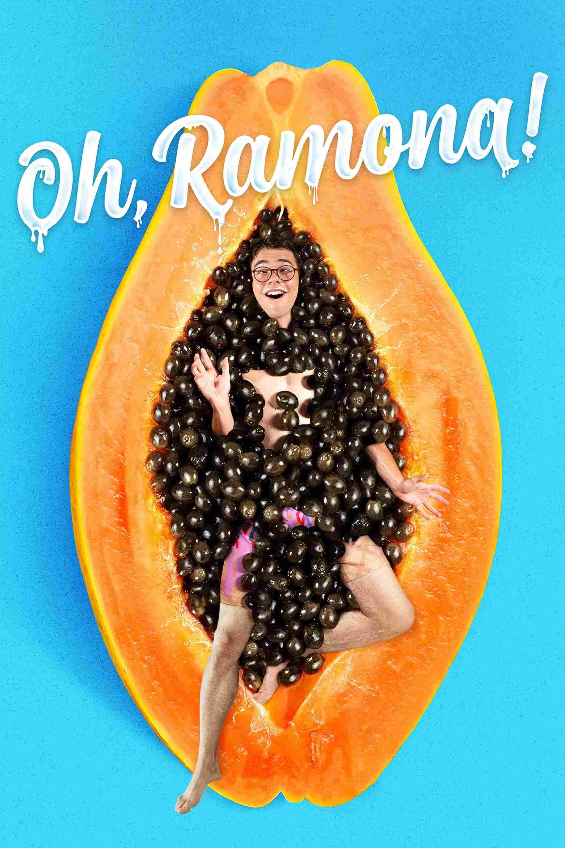 Poster chính thức của phim Phim Hài, Phim Tình Cảm "Ôi, Ramona!" (Oh, Ramona! - 2019), với sự tham gia của diễn viên Bogdan Iancu và Aggy K. Adams.