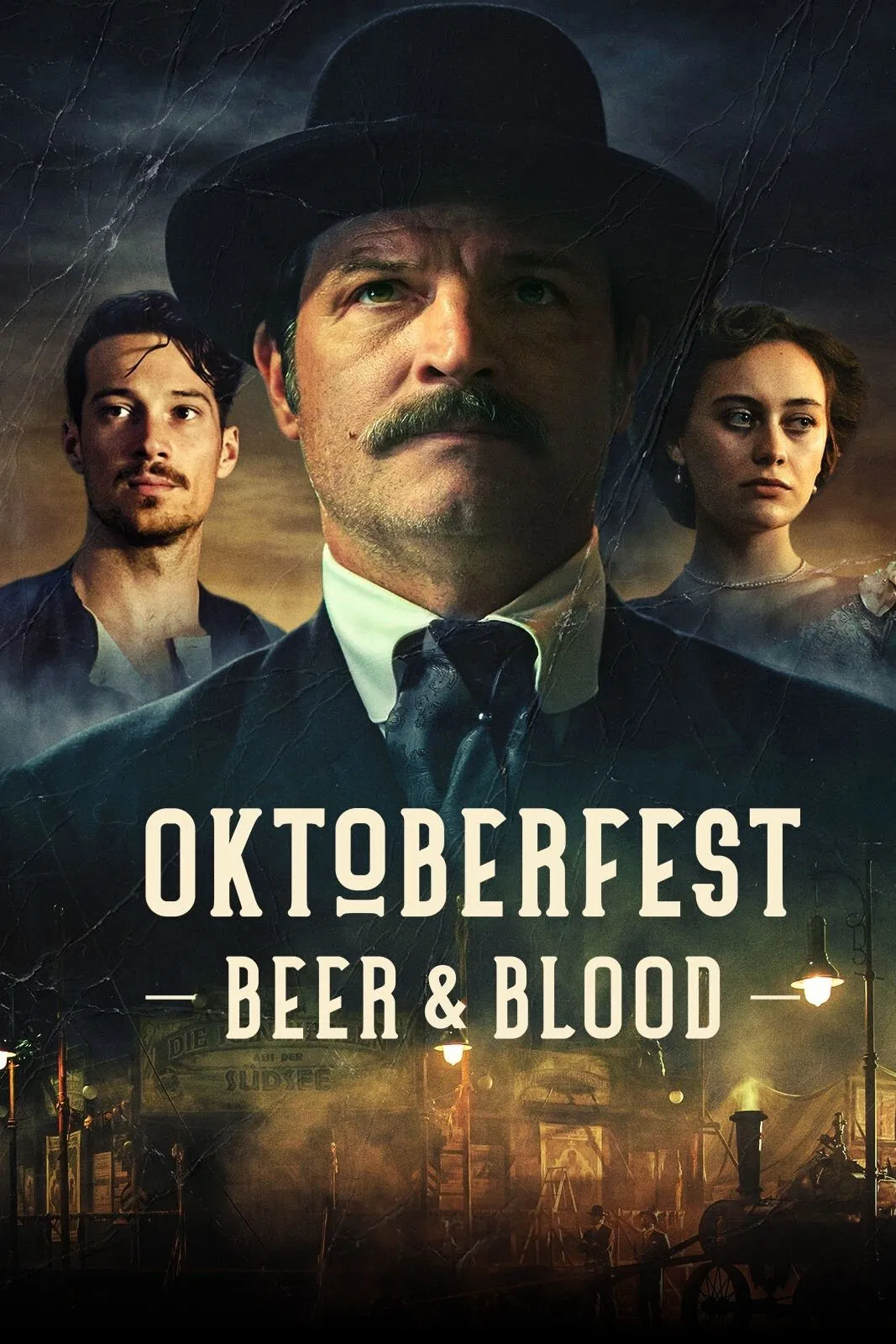 Poster chính thức của phim Phim Tâm Lý "Oktoberfest: Máu và bia" (Oktoberfest: Beer and Blood - 2020), với sự tham gia của diễn viên Mišel Matičević và Martina Gedeck.