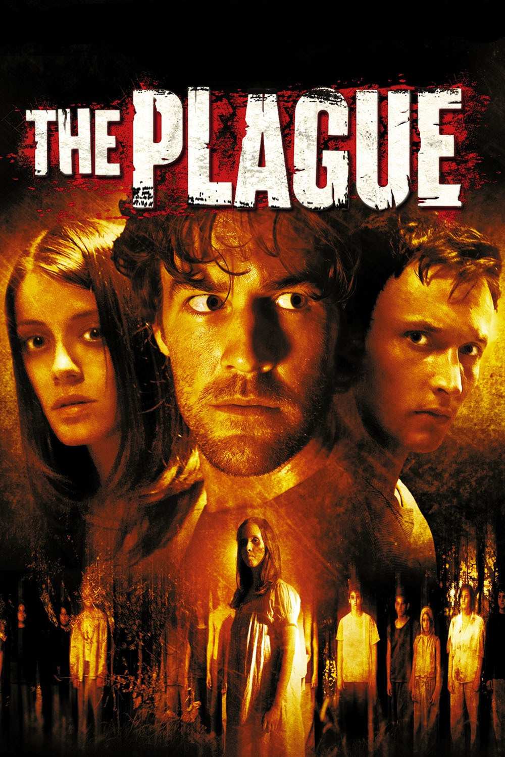 Poster chính thức của phim Phim Giật Gân, Phim Kinh Dị "Ôn dịch đại họa" (The Plague - 2006), với sự tham gia của diễn viên James Van Der Beek và Ivana Miličević.