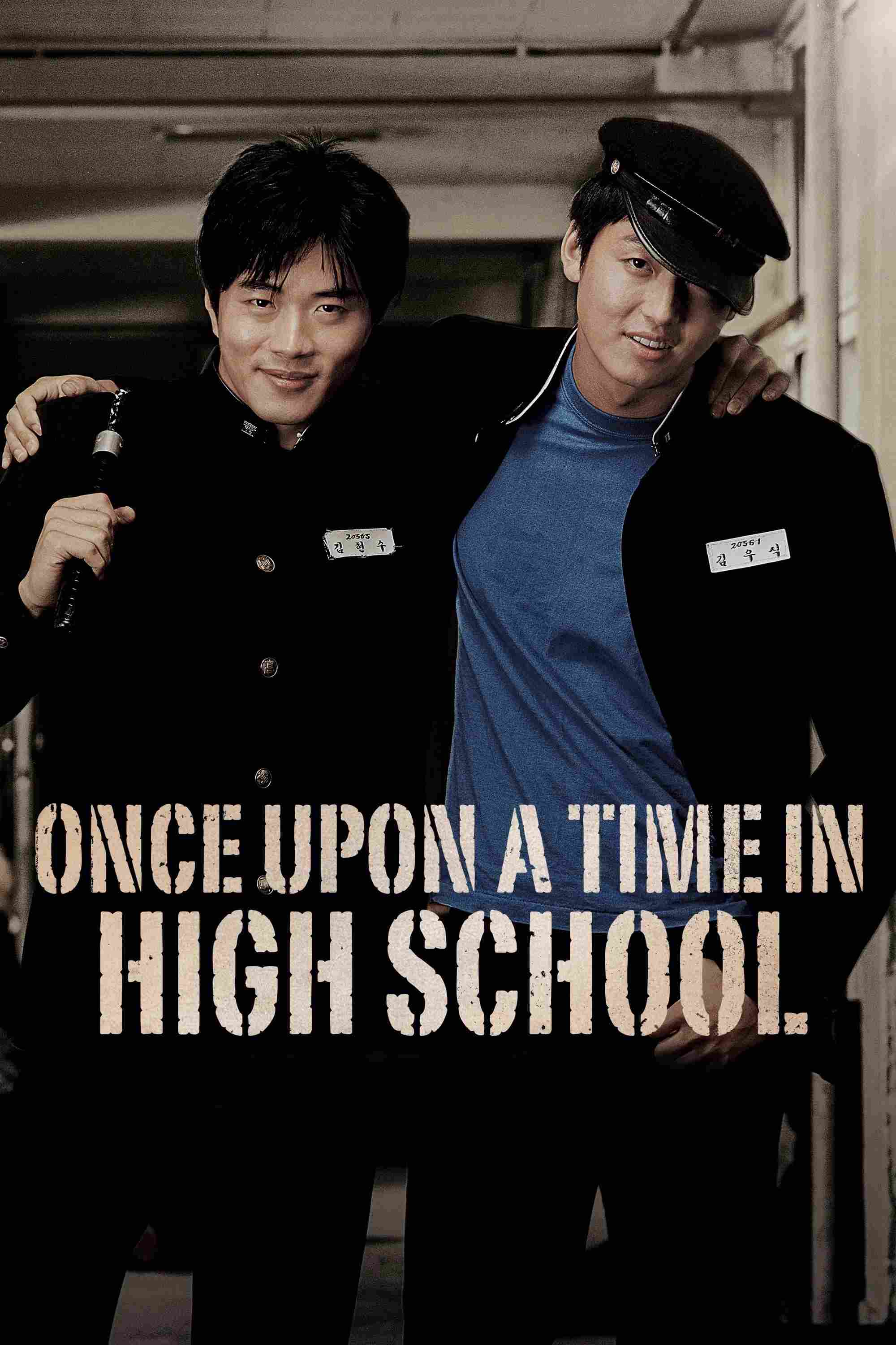 Poster chính thức của phim Phim Tình Cảm, Phim Tâm Lý "Once Upon a Time in High School" (Once Upon a Time in High School - 2004), với sự tham gia của diễn viên Kwon Sang-woo và Lee Jung-jin.