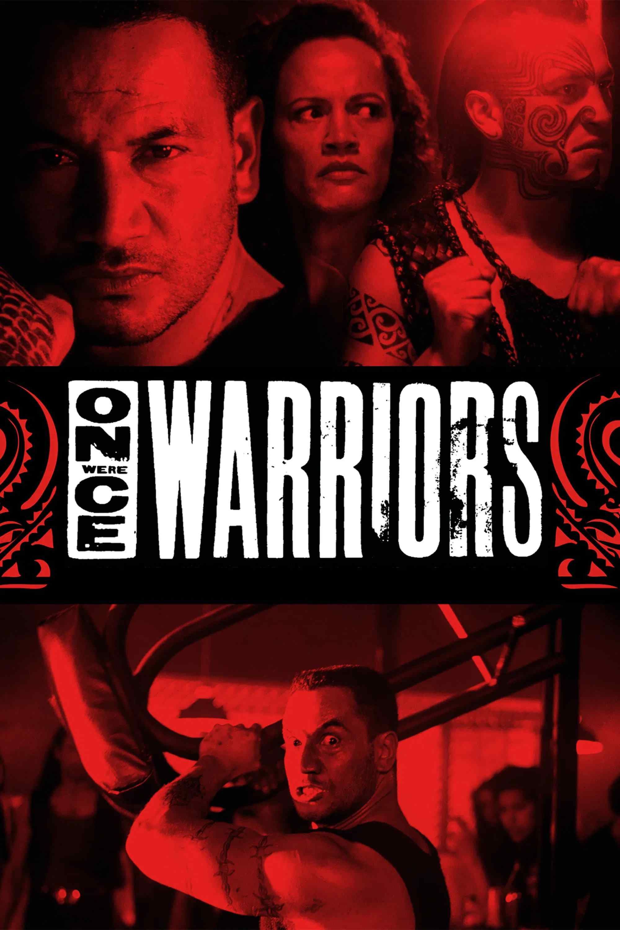 Poster chính thức của phim Phim Tâm Lý "Once Were Warriors" (Once Were Warriors - 1994), với sự tham gia của diễn viên Rena Owen và Temuera Morrison.