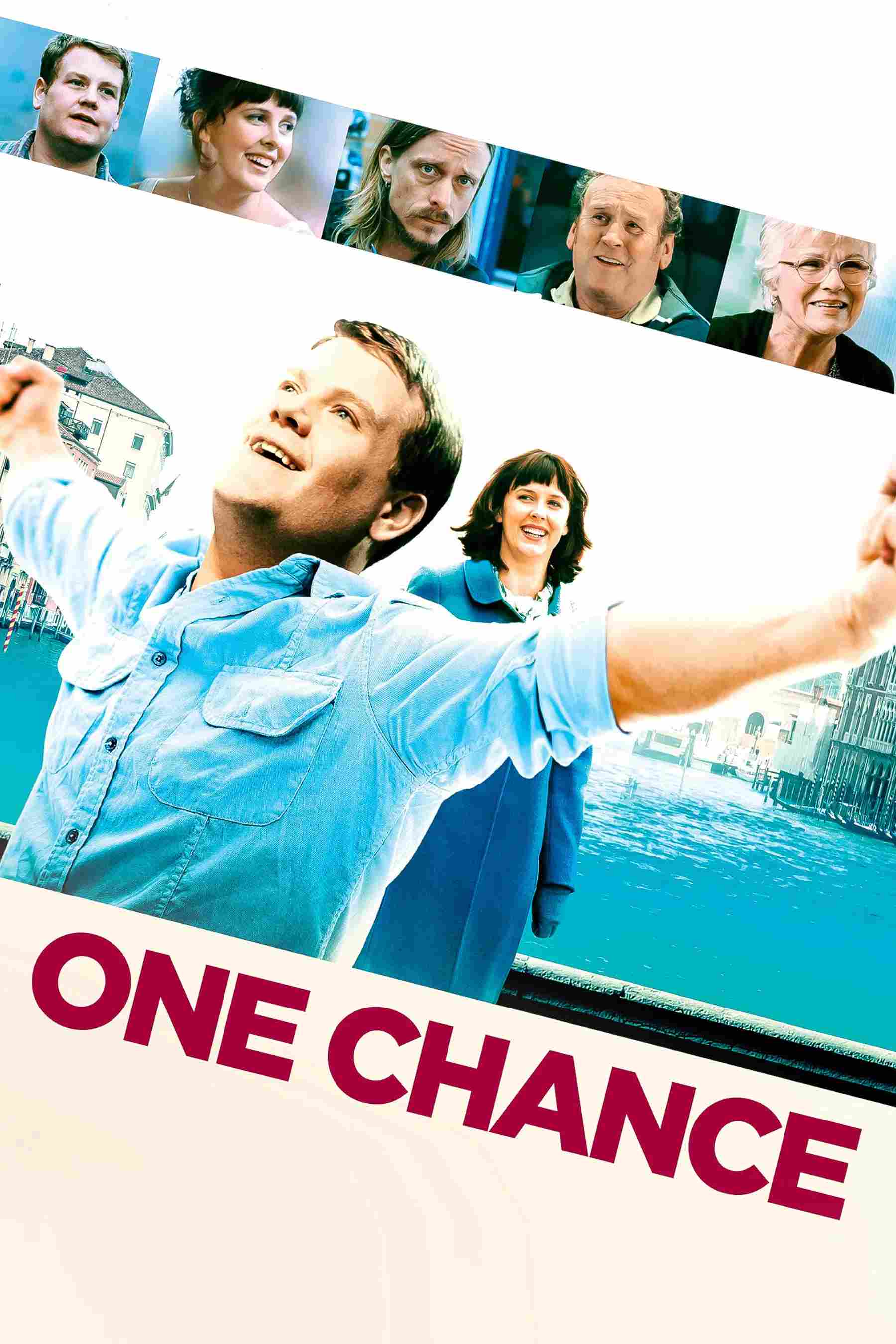 Poster chính thức của phim Phim Tâm Lý, Phim Hài "One Chance" (One Chance - 2013), với sự tham gia của diễn viên James Corden và Alexandra Roach.