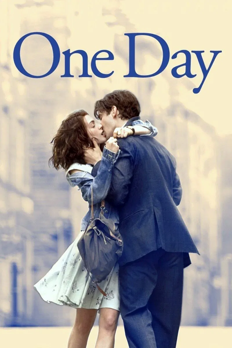 Poster chính thức của phim Phim Tâm Lý, Phim Tình Cảm "Một Ngày Để Yêu" (One Day - 2011), với sự tham gia của diễn viên Anne Hathaway và Jim Sturgess.