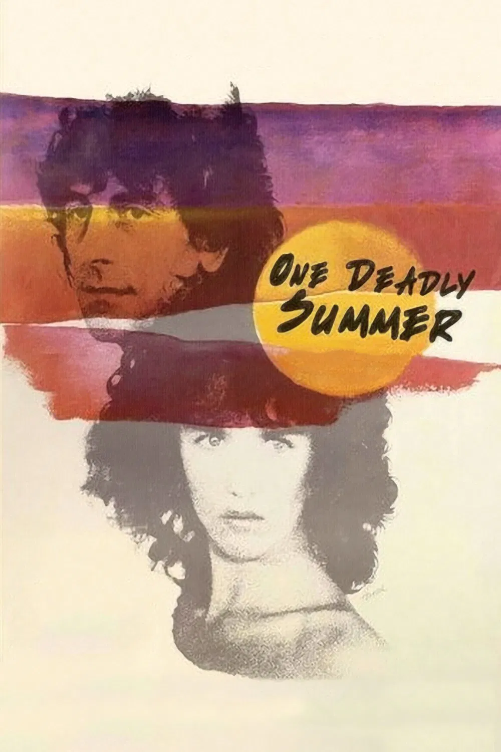 Poster chính thức của phim Phim Bí Ẩn, Phim Tâm Lý "One Deadly Summer" (One Deadly Summer - 1983), với sự tham gia của diễn viên Isabelle Adjani và Alain Souchon.