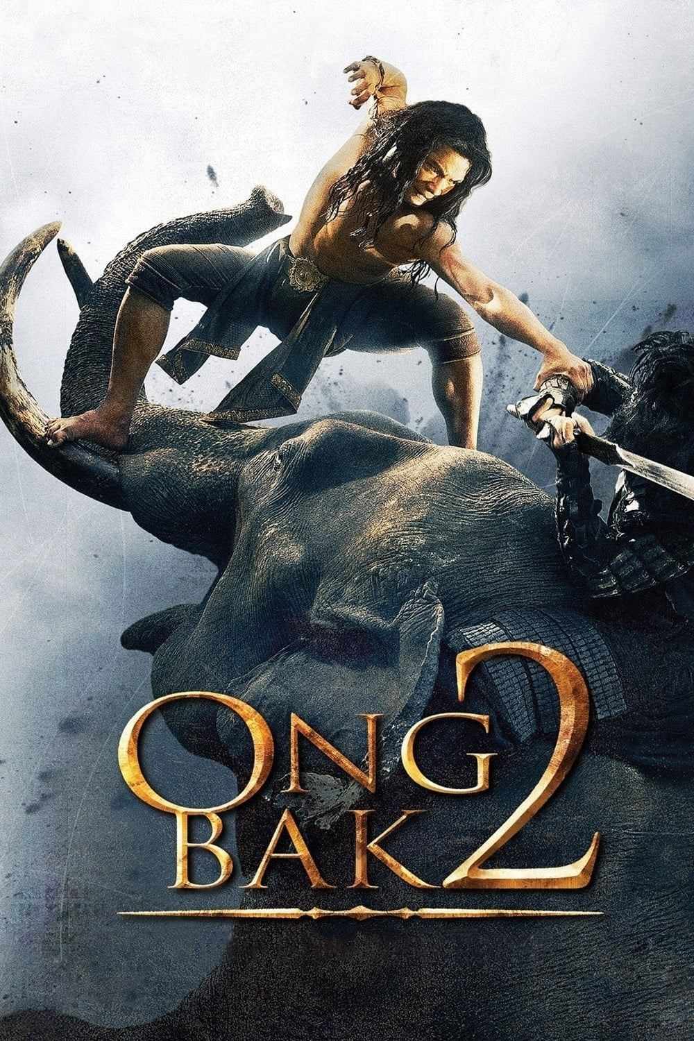 Poster chính thức của phim Phim Phiêu Lưu, Phim Hành Động "Ong Bak 2" (Ong Bak 2 - 2008), với sự tham gia của diễn viên Tony Jaa và Sarunyu Wongkrachang.