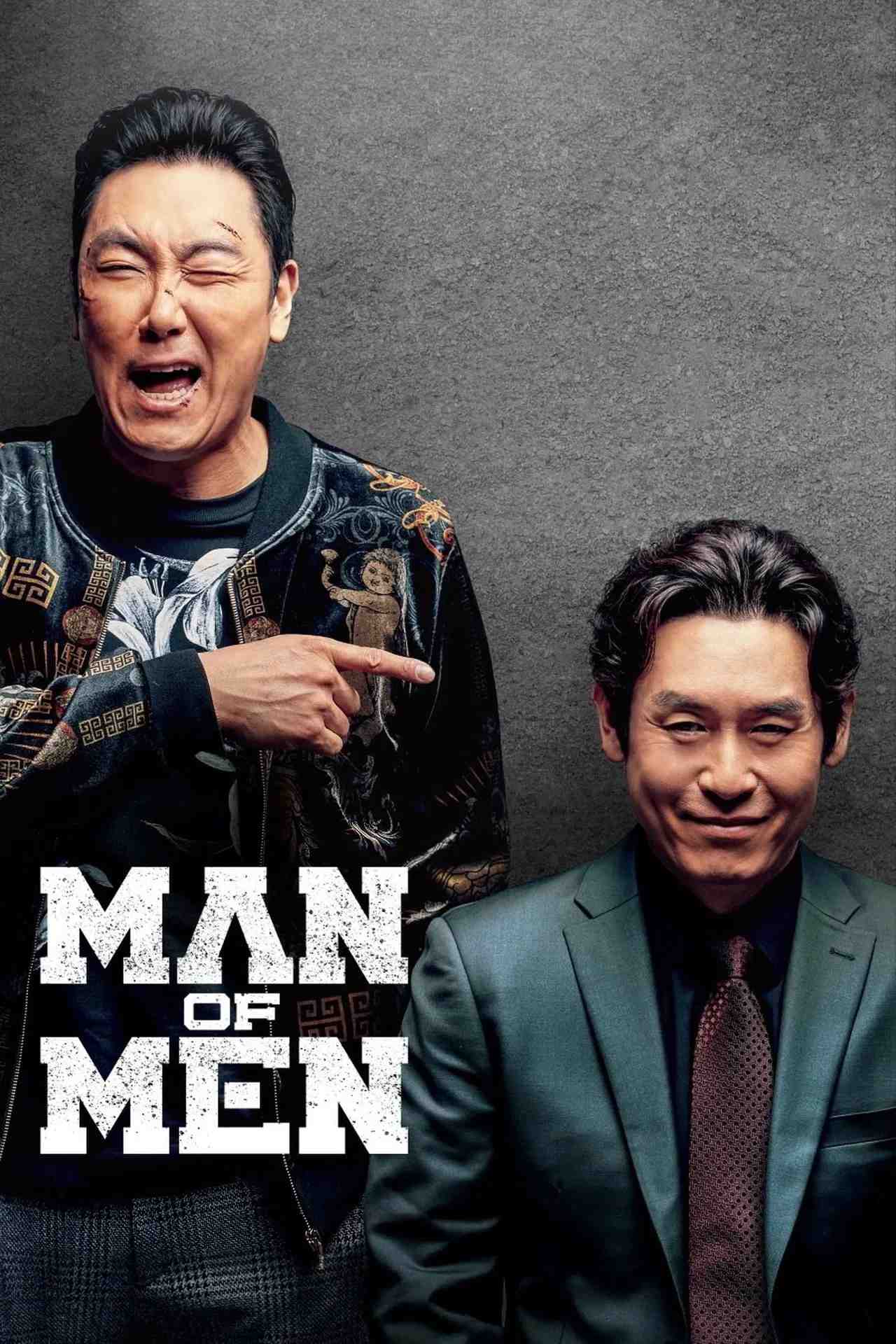 Poster chính thức của phim Phim Tâm Lý "Ông Bạn Găng Tơ" (Man of Men - 2019), với sự tham gia của diễn viên Sul Kyung-gu và Cho Jin-woong.