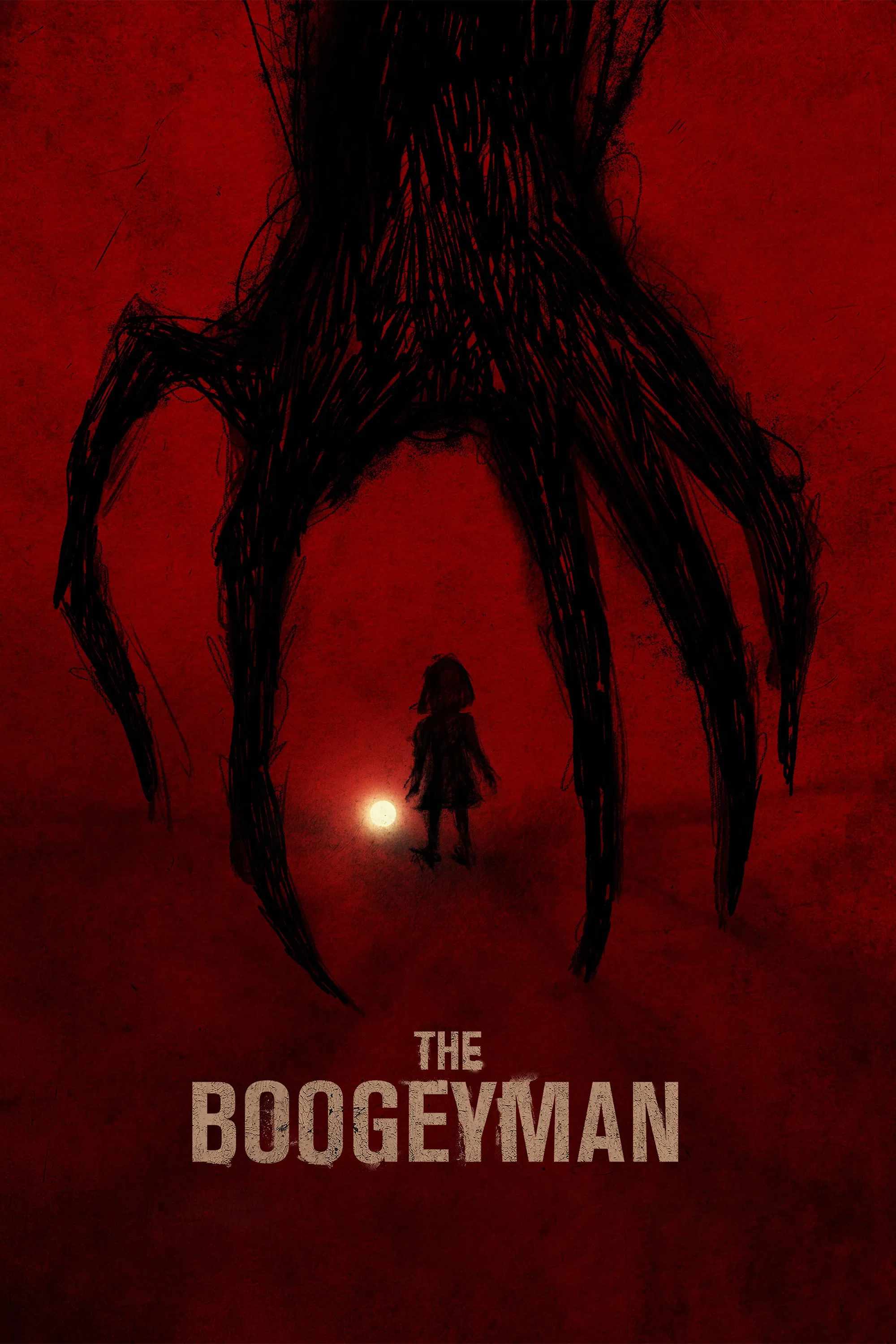 Poster chính thức của phim Phim Kinh Dị "Ông Kẹ" (The Boogeyman - 2023), với sự tham gia của diễn viên Sophie Thatcher và Vivien Lyra Blair.