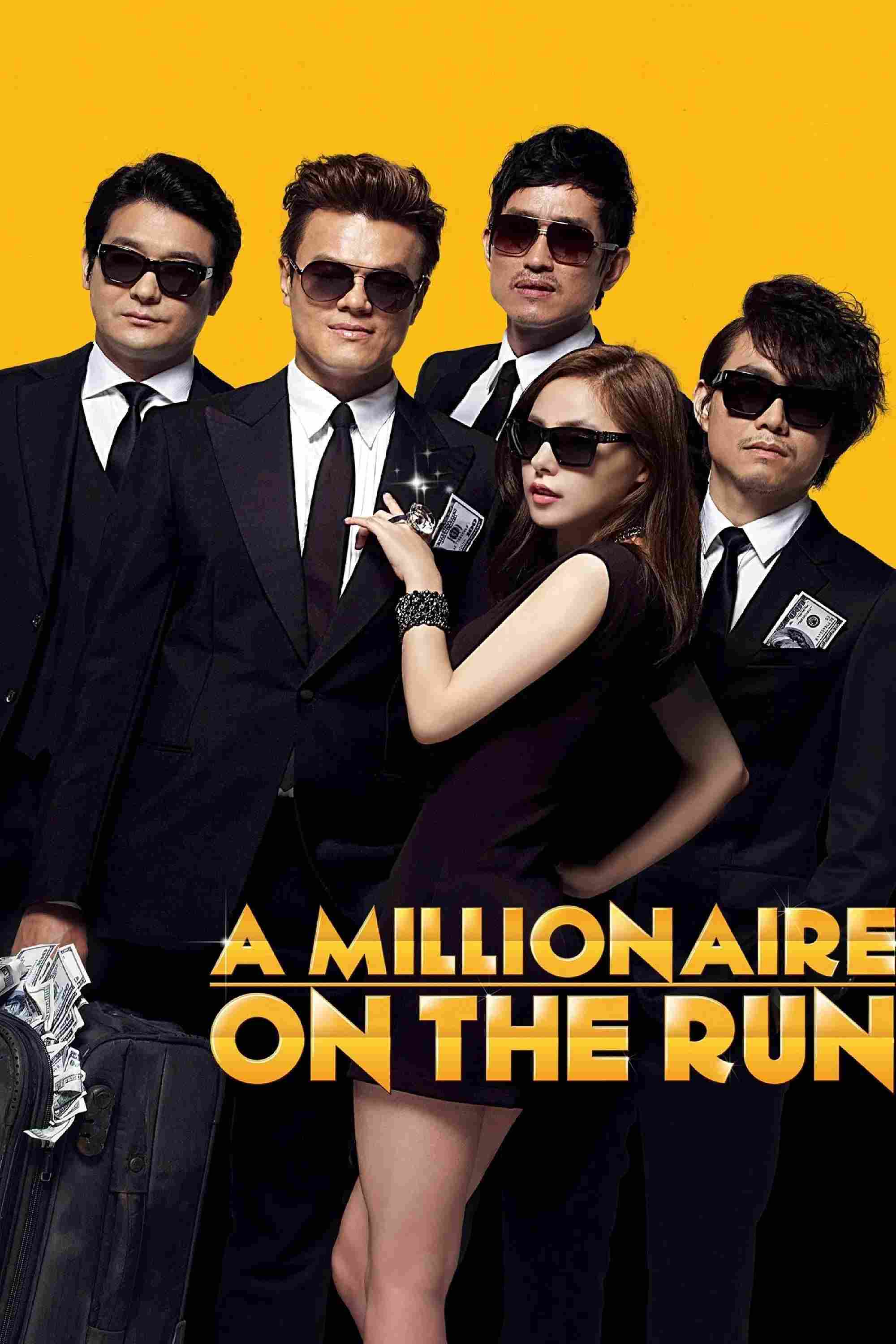 Poster chính thức của phim Phim Hài "Ông Trùm Triệu Đô" (A Millionaire on the Run - 2012), với sự tham gia của diễn viên Park Jin-young và Cho Seong-ha.