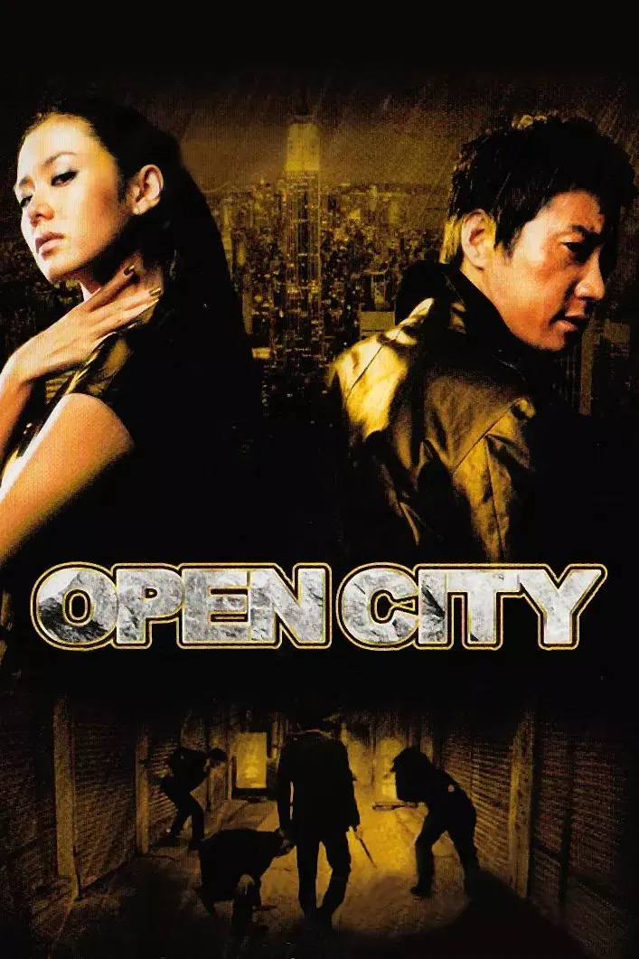 Poster chính thức của phim Phim Hành Động, Phim Hình Sự "Open City" (Open City - 2008), với sự tham gia của diễn viên Son Ye-jin và Kim Myung-min.
