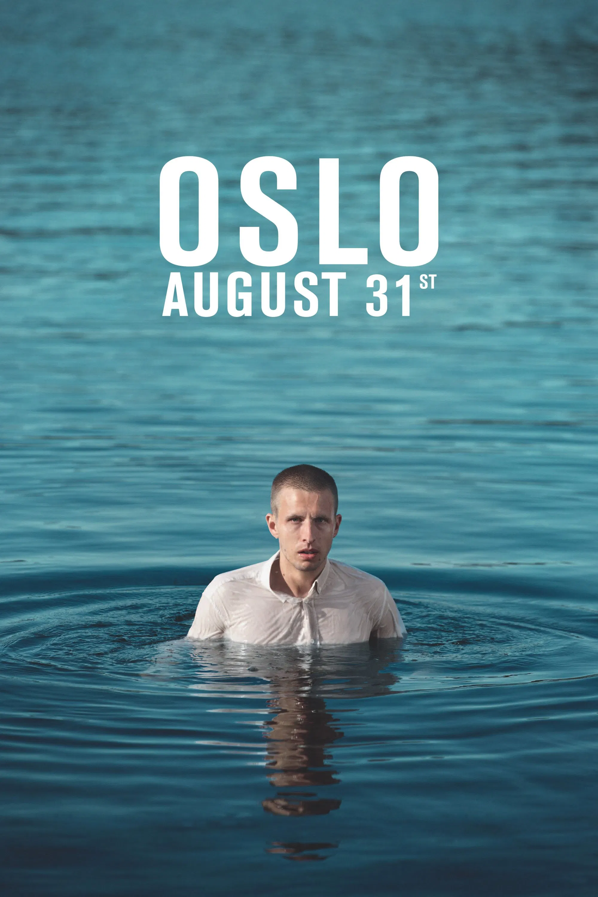 Poster chính thức của phim Phim Tâm Lý "Oslo, Ngày 31 Tháng 8" (Oslo, August 31st - 2011), với sự tham gia của diễn viên Anders Danielsen Lie và Malin Crépin.