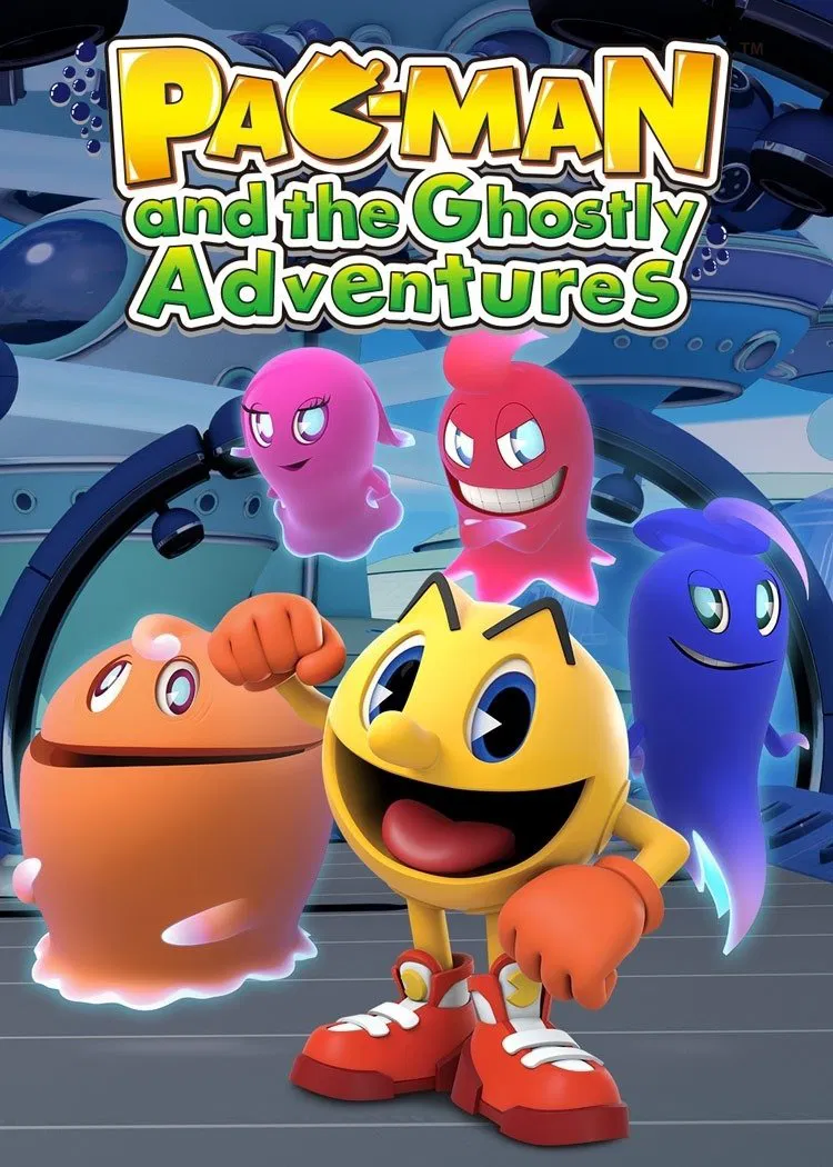 Poster chính thức của phim Phim Hoạt Hình, Phim Gia Đình "Pac-Man and the Ghostly Adventures (Phần 1)" (Pac-Man and the Ghostly Adventures - 2013), với sự tham gia của diễn viên Erin Mathews và Ashleigh Ball.